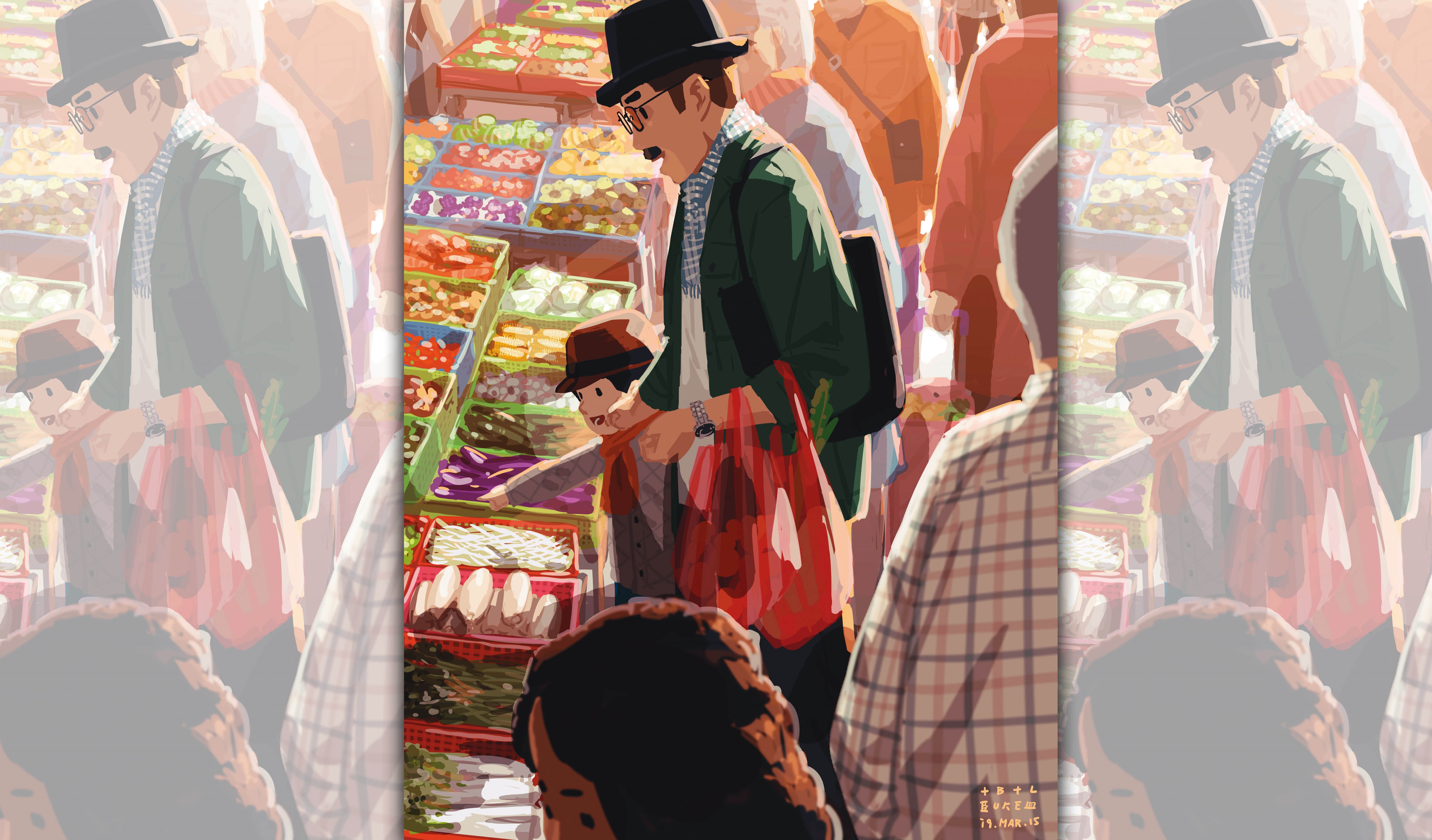 【單親爸爸週記】上菜市場