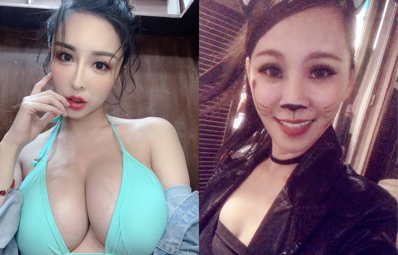 雪碧再次澄清自己沒有當「小三」而且為對方生下女兒，結果慘遭正宮回擊。（翻攝雪碧、林咚咚臉書）