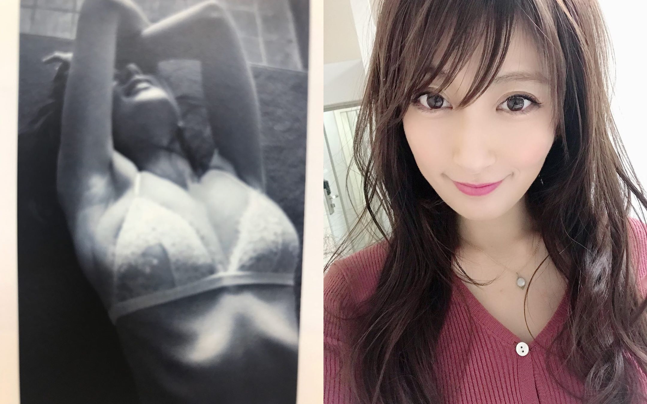 熊田曜子為了家計，仍經常衣不蔽體。（翻攝熊田曜子IG）