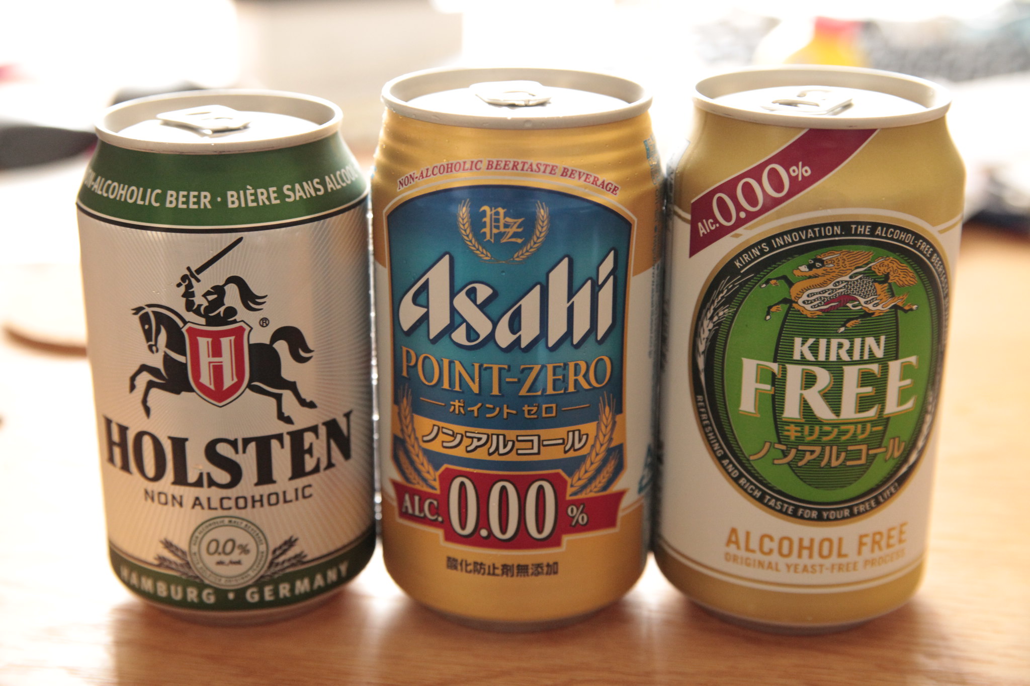 許多知名啤酒廠家都推出無酒精的啤酒風味飲，在日本分類為「清涼飲料水」，也不需課酒稅。（圖片來源：https://www.flickr.com/photos/akiraak/3967707917）