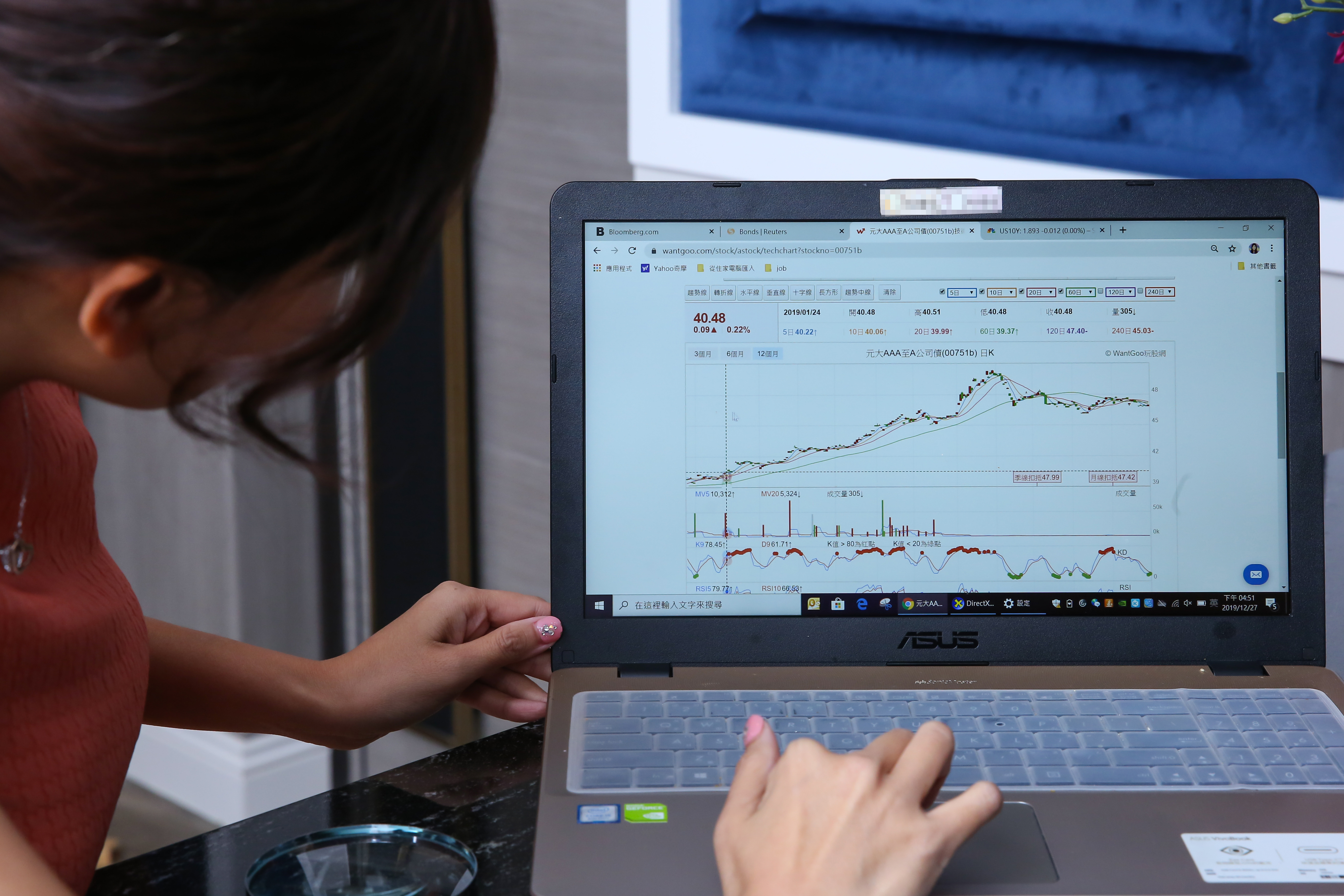 Miss Q買債經驗超過18年，不為多賺一點擁抱高風險的高收益債。