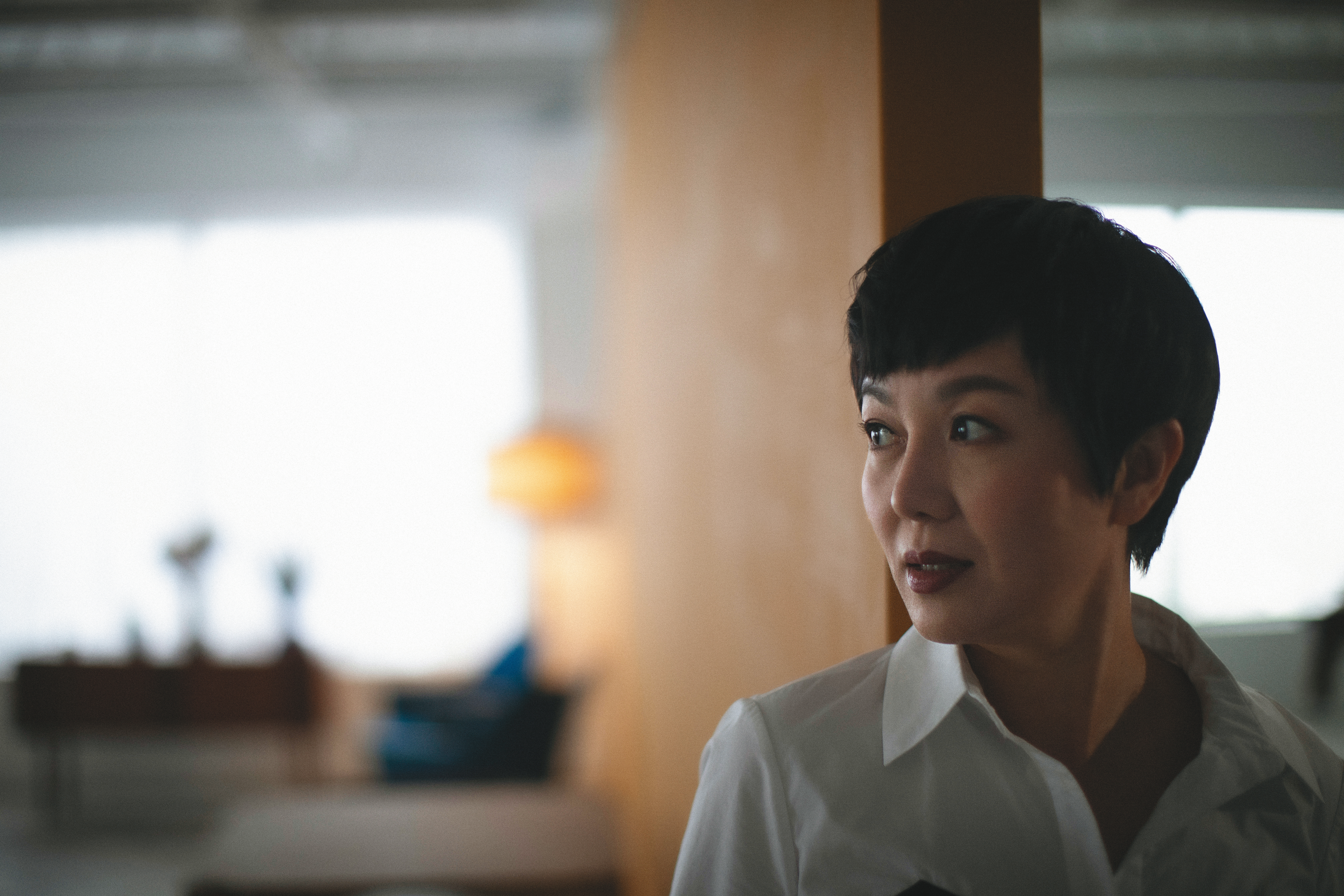 大家總是從電視上認識苗可麗，總覺得她是一個精明、強悍、天不怕地不怕的人，但面對挑戰時，她還是有不安的一面。 