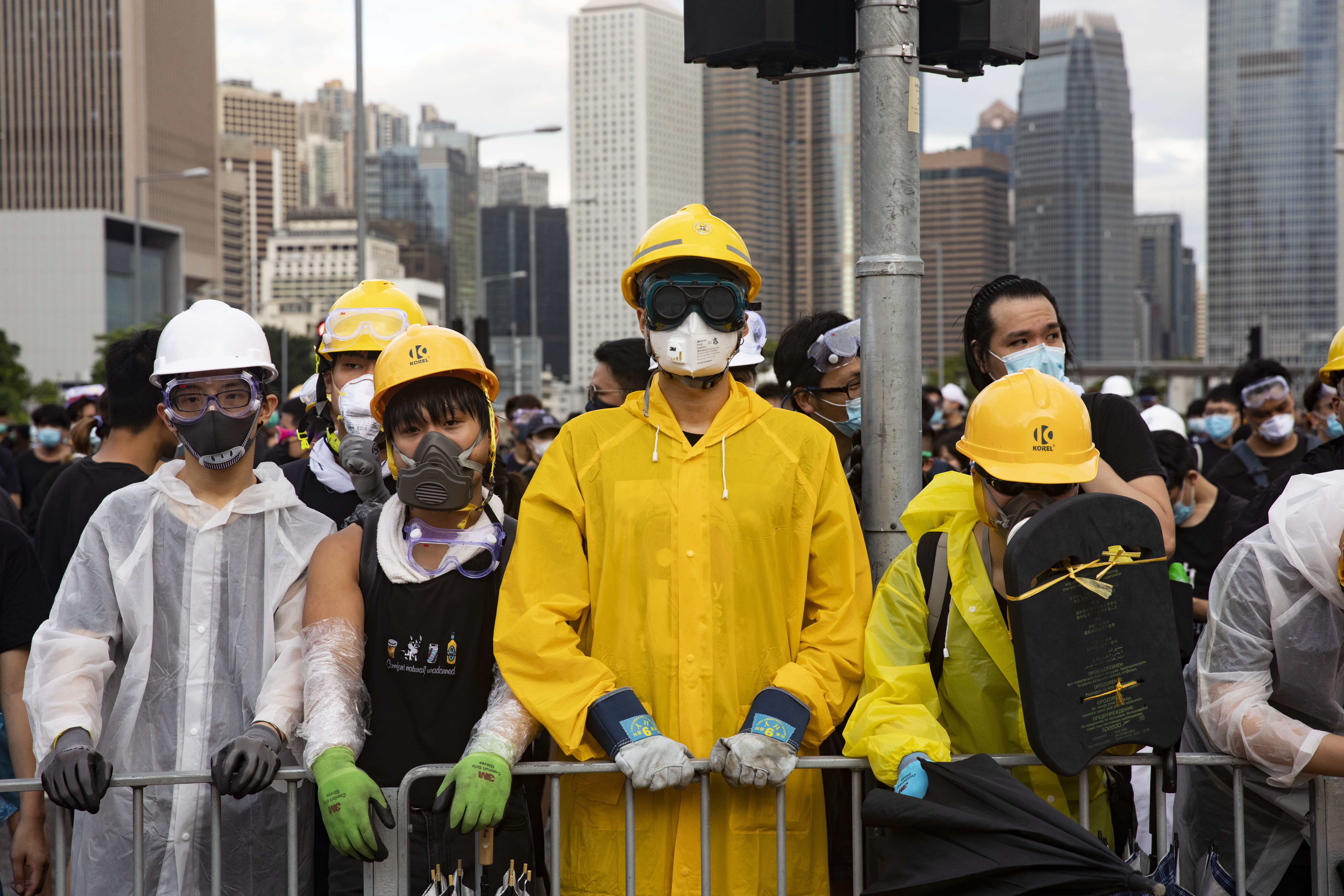 去年6月起反《逃犯條例》修訂運動一發不可收拾，數百場抗爭行動改變香港的命運，圖為資料照。