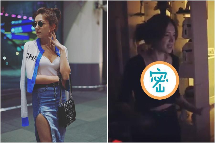 許瑋甯身穿深U貼身T恤，大跳蔡依林〈怪美的〉，影片曝光網友直呼「噴鼻血了」。（翻攝自許瑋甯IG）
