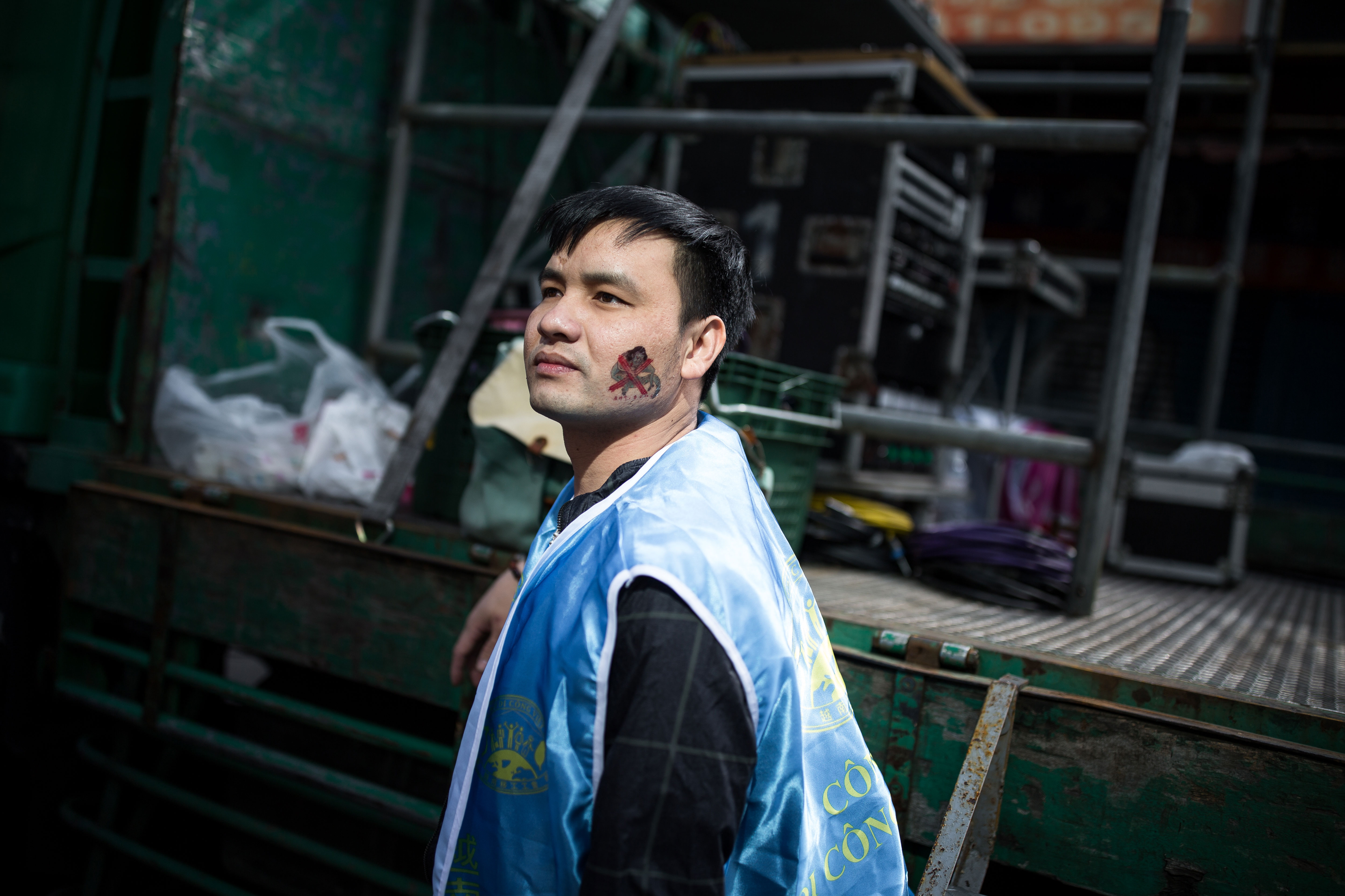 越南籍移工阮越高（阿高），是越南工會的核心幹部，他在台灣替20萬名同鄉爭取權益。