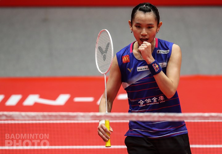 戴資穎以直落二擊敗印度好手辛度，晉級馬來西亞大師賽女單4強。（翻攝自戴資穎粉絲專頁）