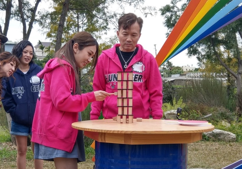 卸下《國光幫幫忙》主持棒的男星孫鵬，日前首登《飢餓遊戲》。（圖／中視提供）