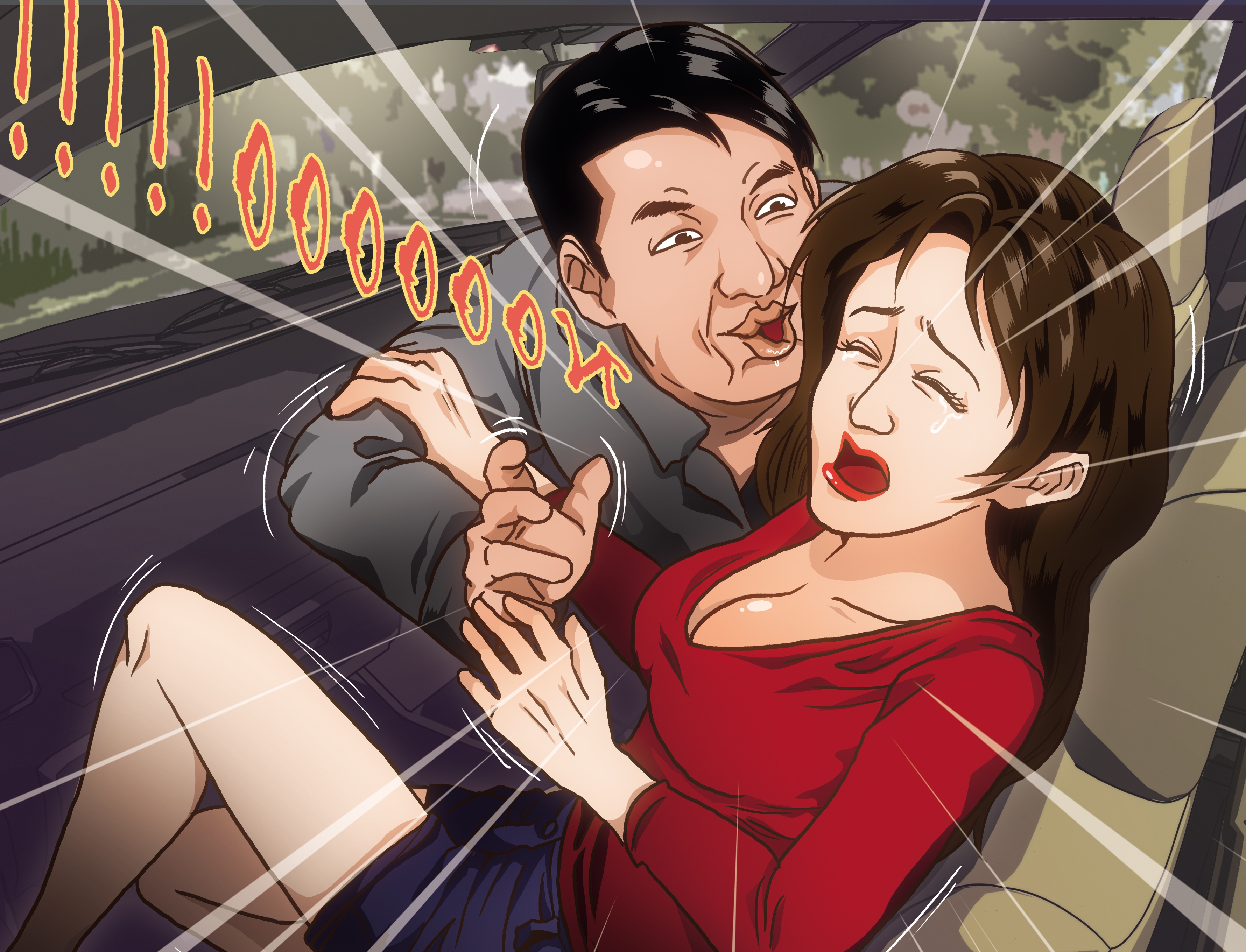 UBER女司機遭陳姓乘客強吻、襲胸，陳男被依強制猥褻罪判處6個月徒刑，民事部分得賠償精神撫慰金20萬。（資料示意圖）