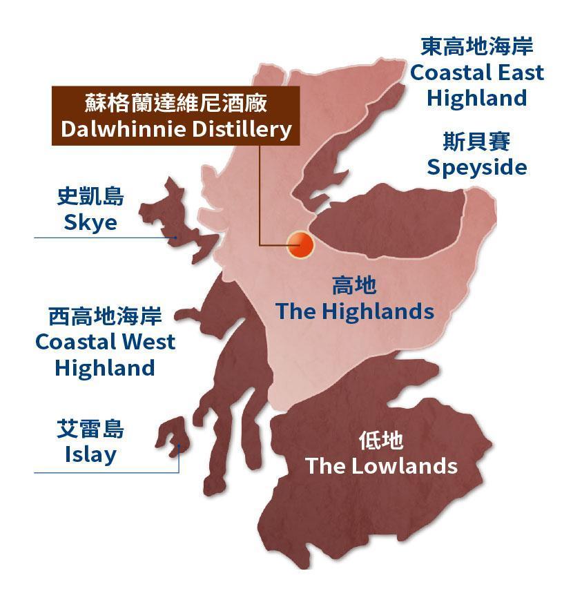 蘇格蘭達維尼酒廠 Dalwhinnie Distillery。