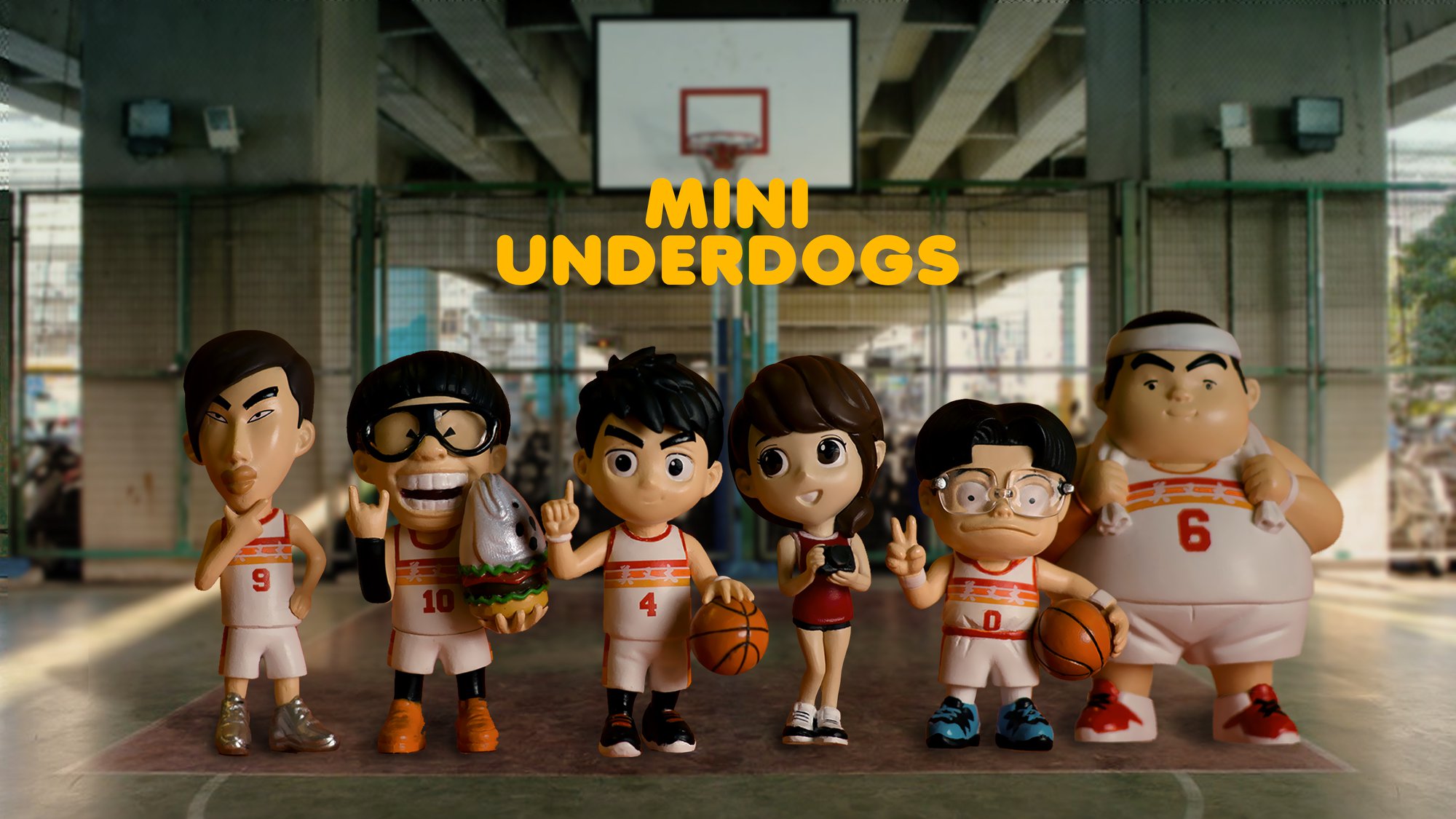 漫畫《宅男打籃球》將推出Q版公仔,12月28日起透過集資平台進行預購。集資兩週,金額已經超過90萬。(翻攝自宅男打籃球FB)