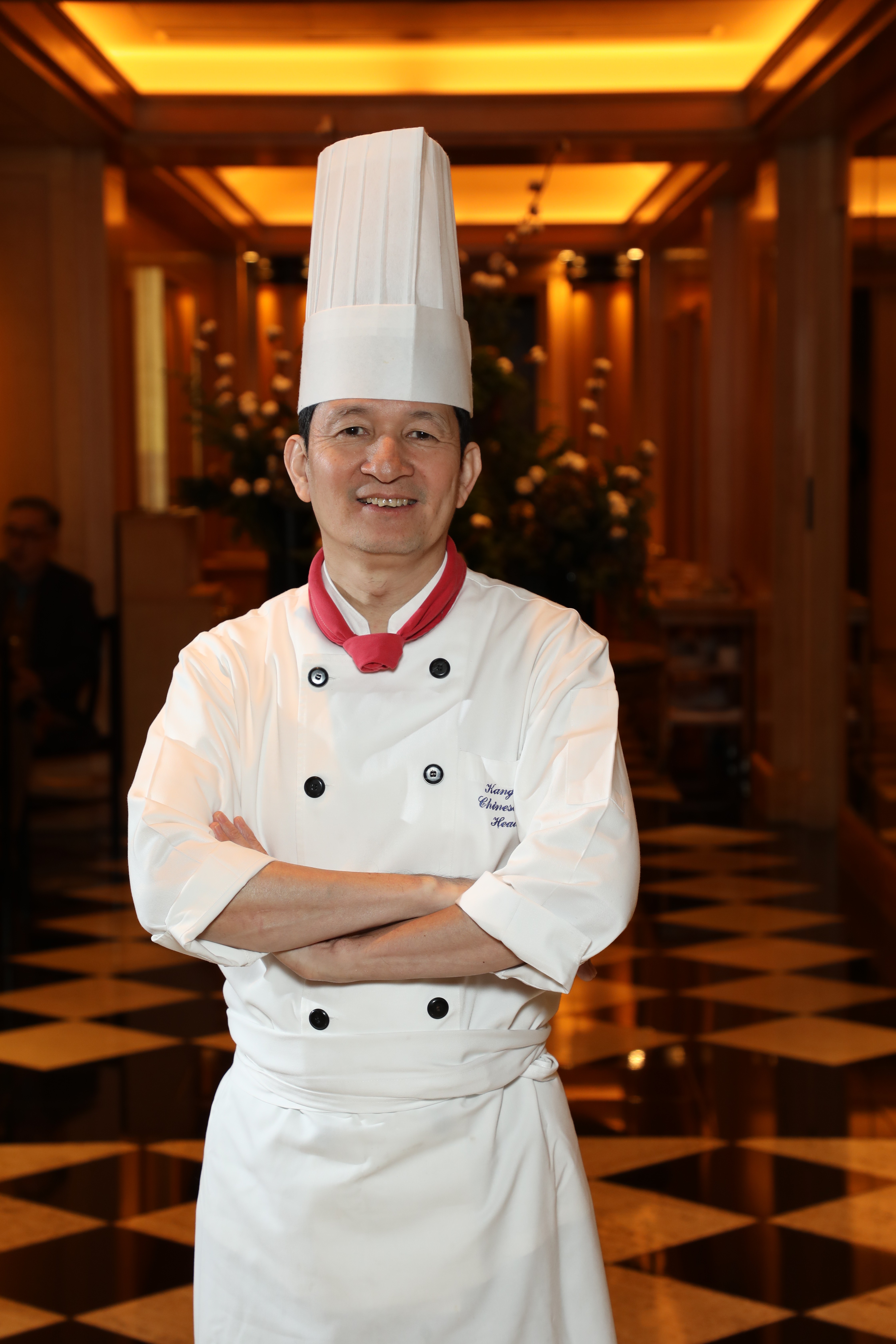 台北西華飯店中餐主廚高鋼輝，來自香港，擅曾為總統蔡英文打造國宴。
