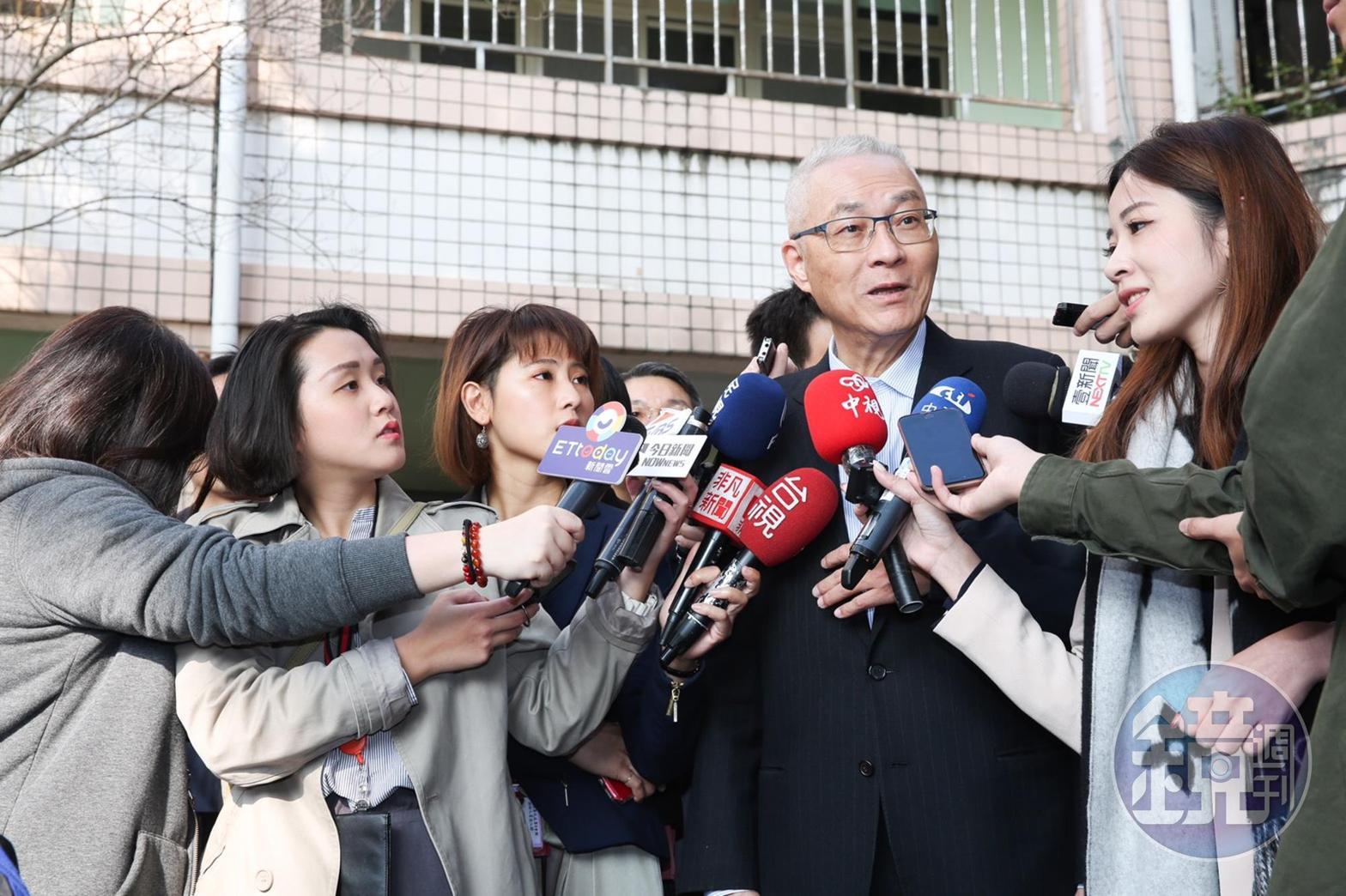 本屆總統及立委大選，國民黨均未有斬獲，因此傳出吳敦義將宣布請辭黨主席。