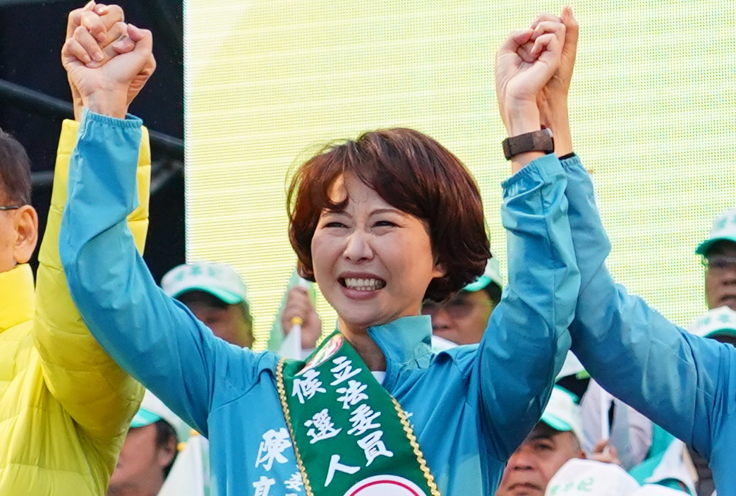 台南市第3選舉區民進黨立委候選人陳亭妃，爭取四連霸順利當選。圖為資料照。