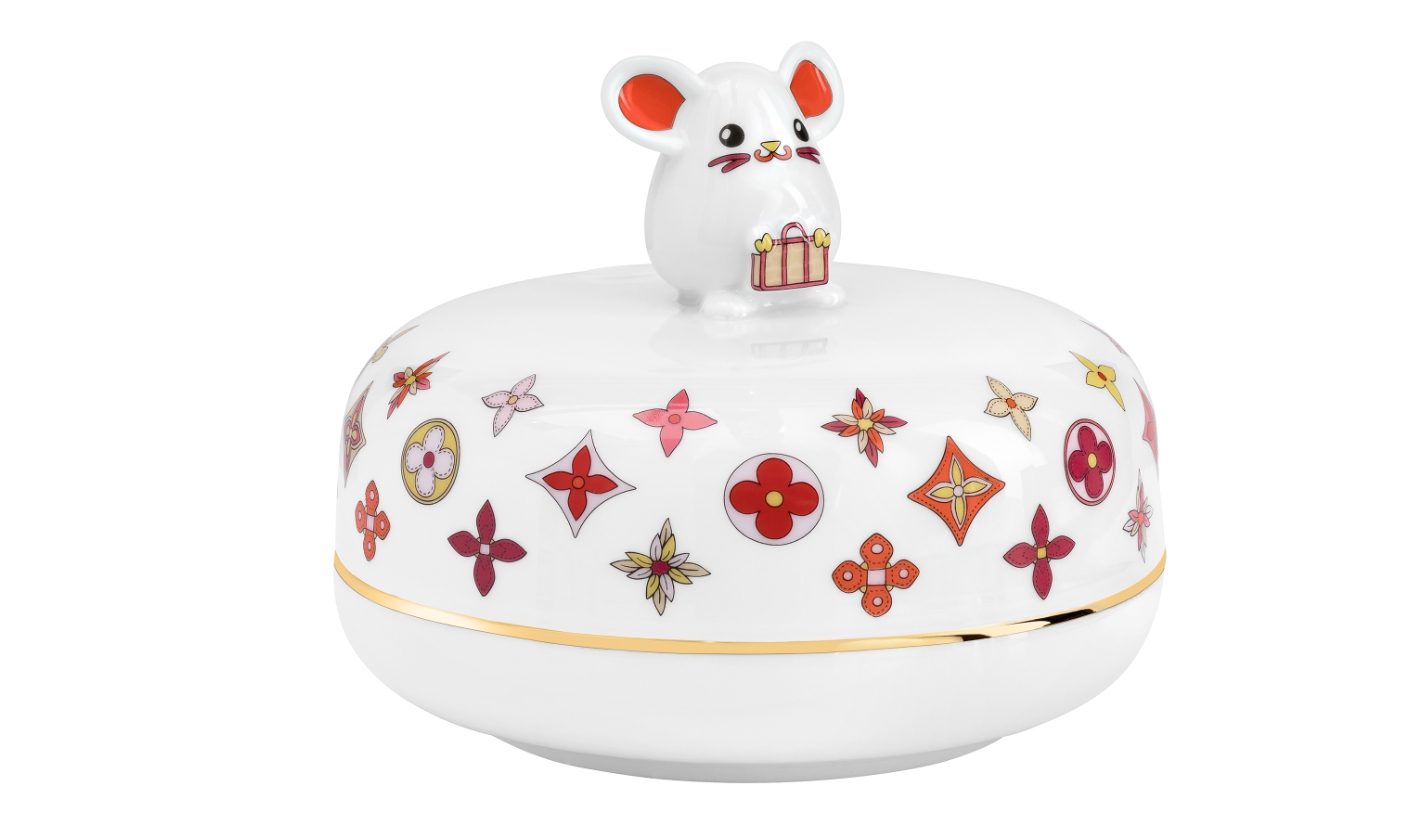 RAT手袋吊飾兼鑰匙扣。NT$16,200（LV提供）