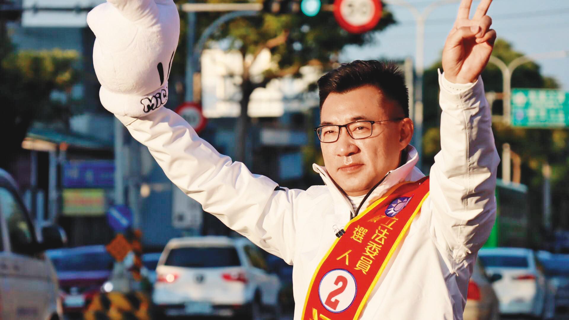 紅派少主、青壯派立委江啟臣連任成功,再度被指名參選黨主席,率領黨內改革。(翻攝江啟臣臉書)