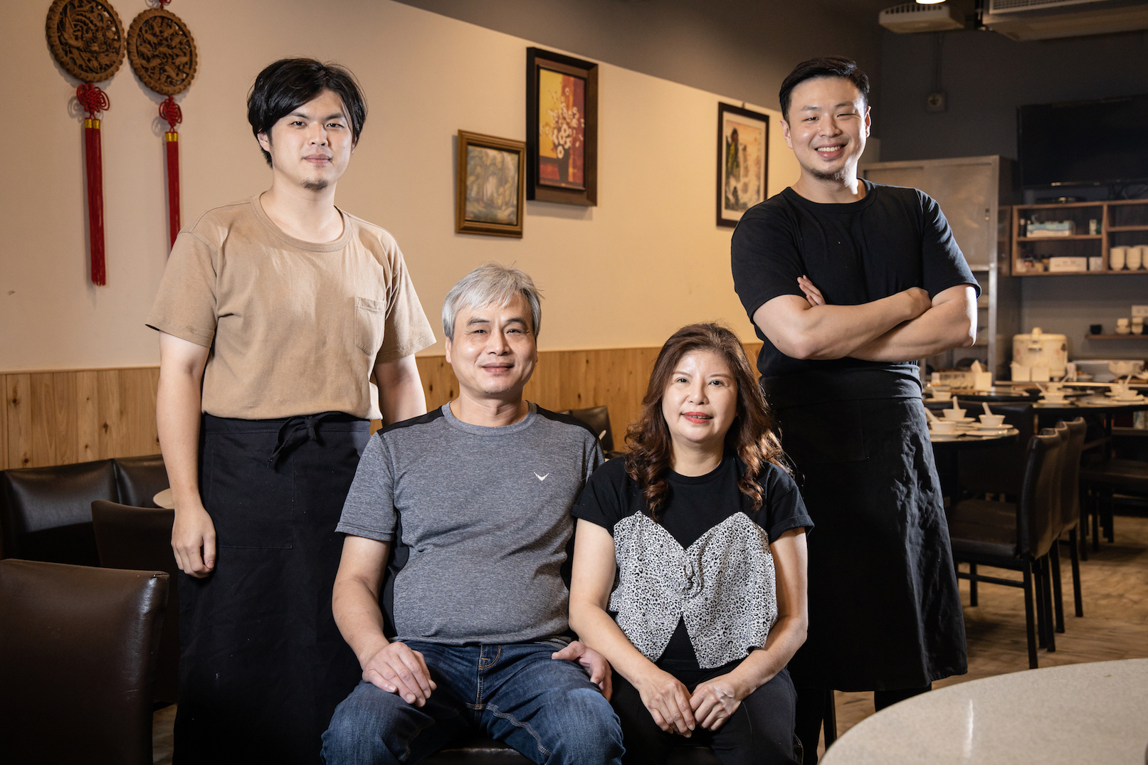美麗餐廳已傳至第三代，一家人共同守護老味道。