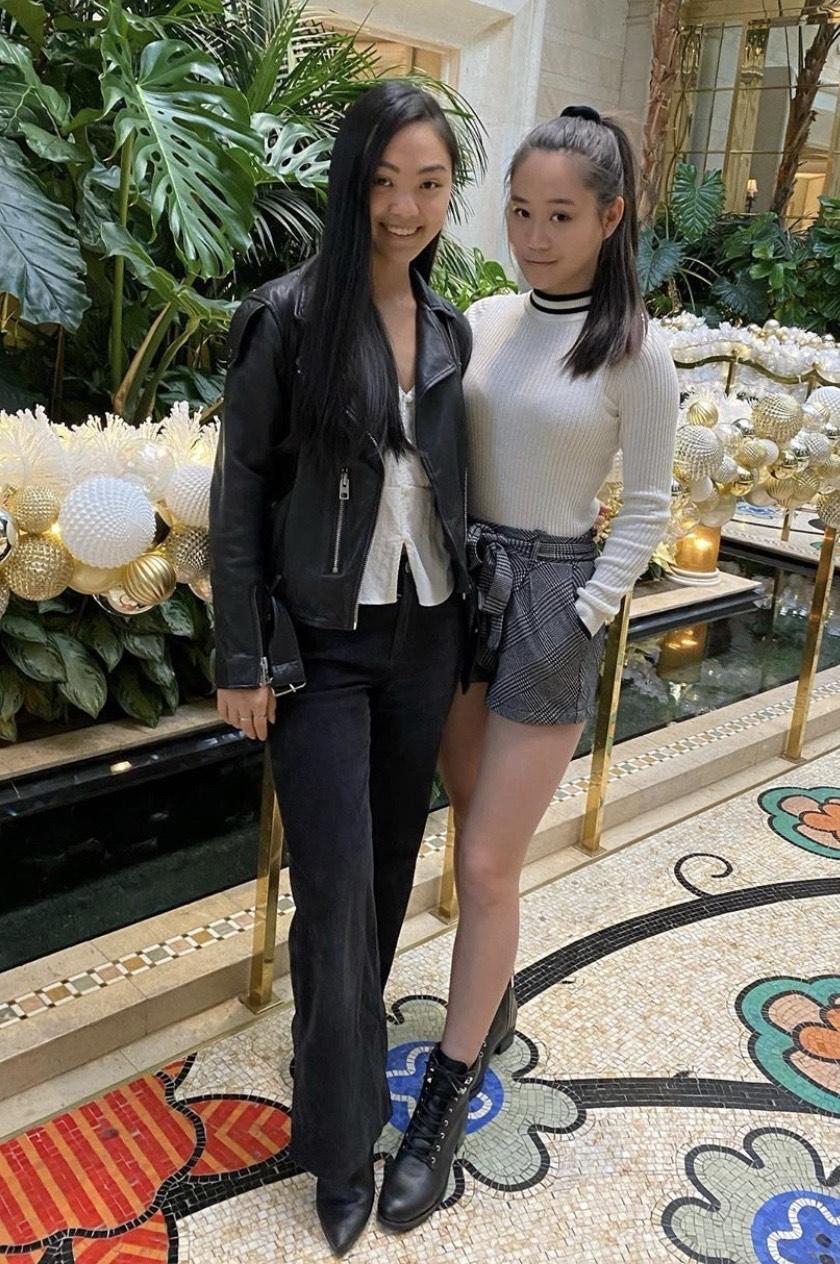 Jane（左）、Jada都遺傳了母親利智的高顏值與好身材。（翻攝自_jadali_IG）