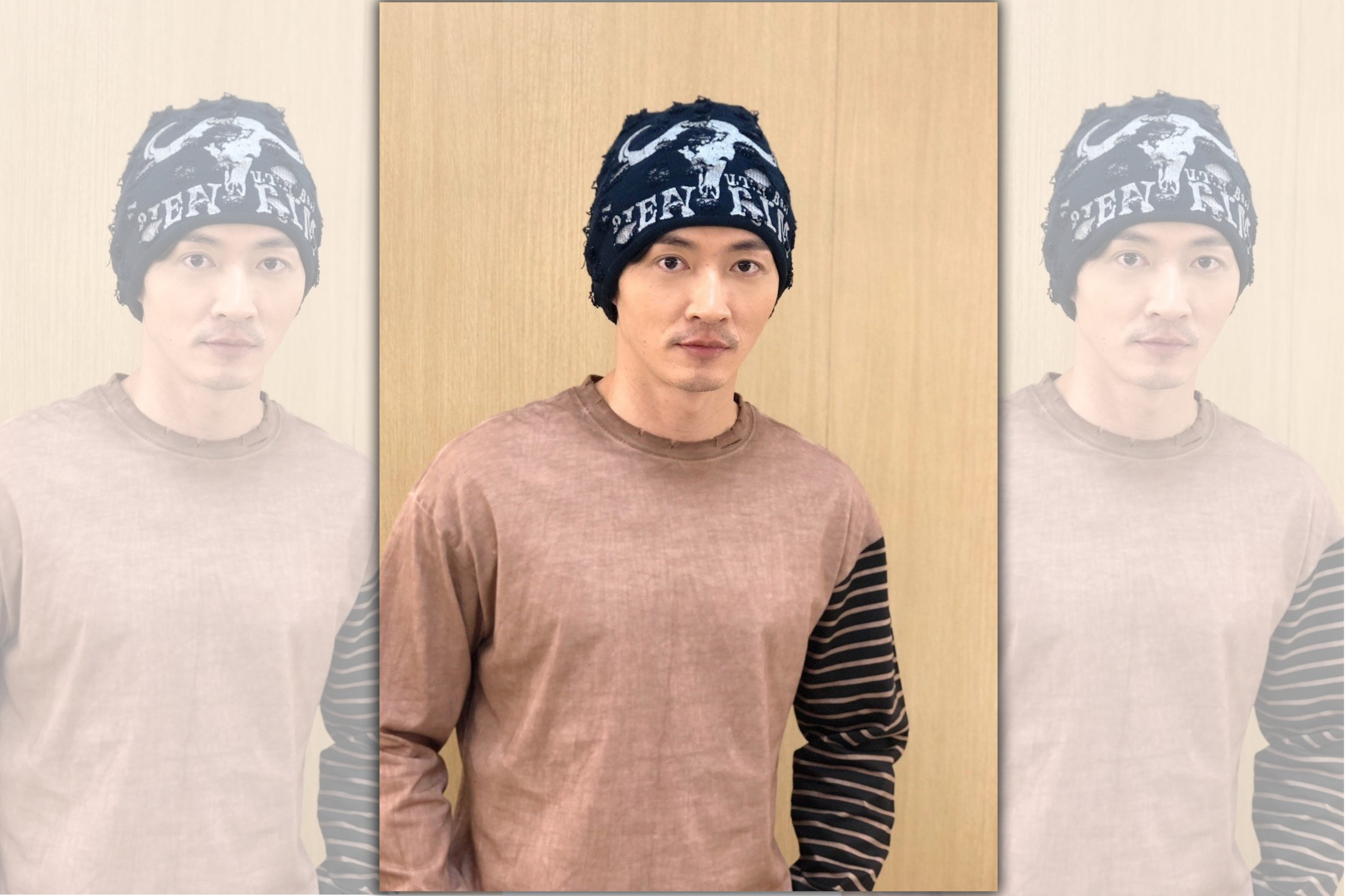 馬俊麟藝術家裝扮頹廢現身，在新戲回歸。（民視提供）