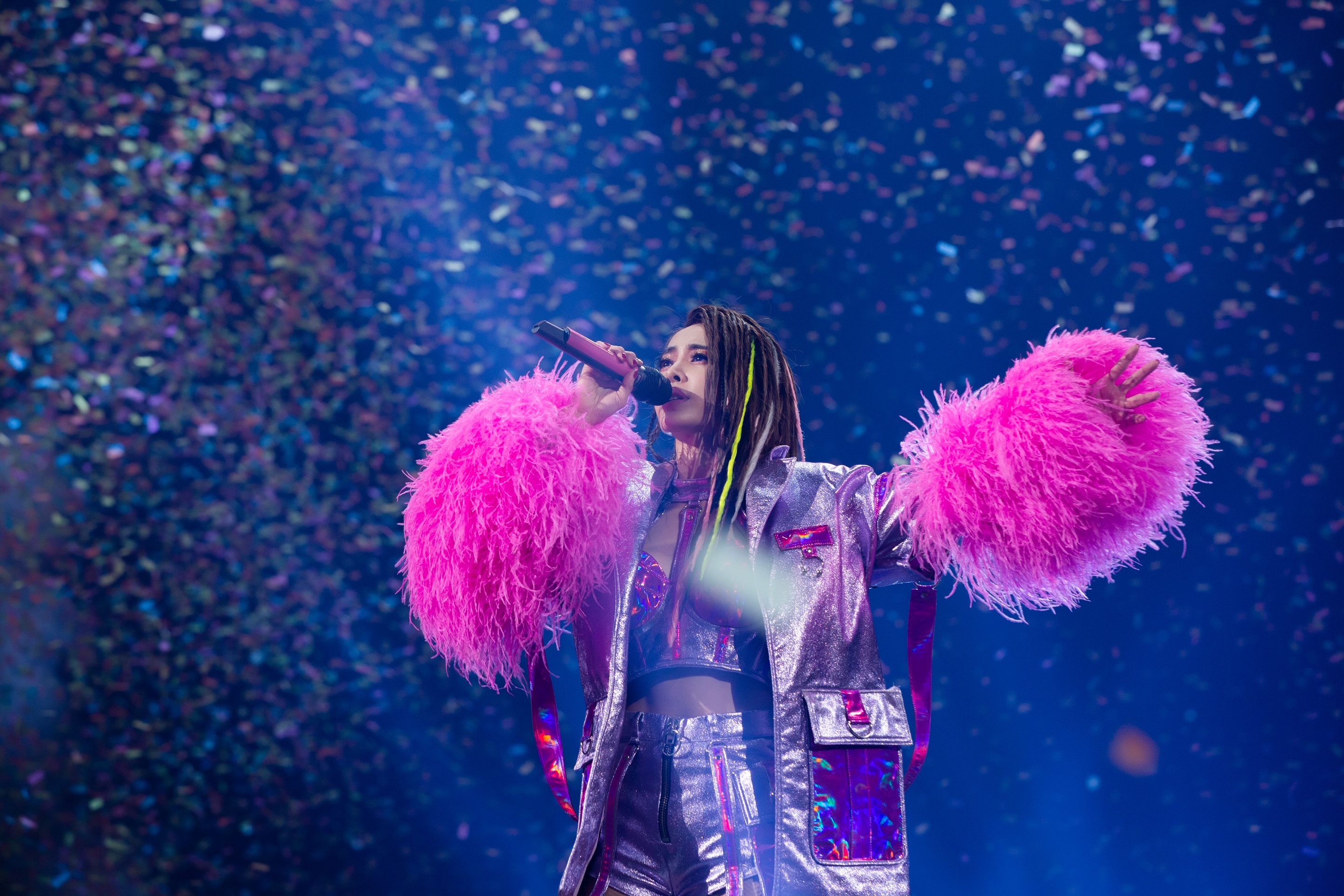 蔡依林《Ugly Beauty》台北場演唱會落幕，她在家耍廢休息了好幾天。（凌時差提供）