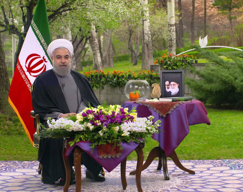 伊朗總統羅哈尼(Hassan Rouhani)對烏克蘭航空遭誤擊事件,表達哀悼,並承諾會繼續調查此事。(翻攝自Hassan Rouhani推特)