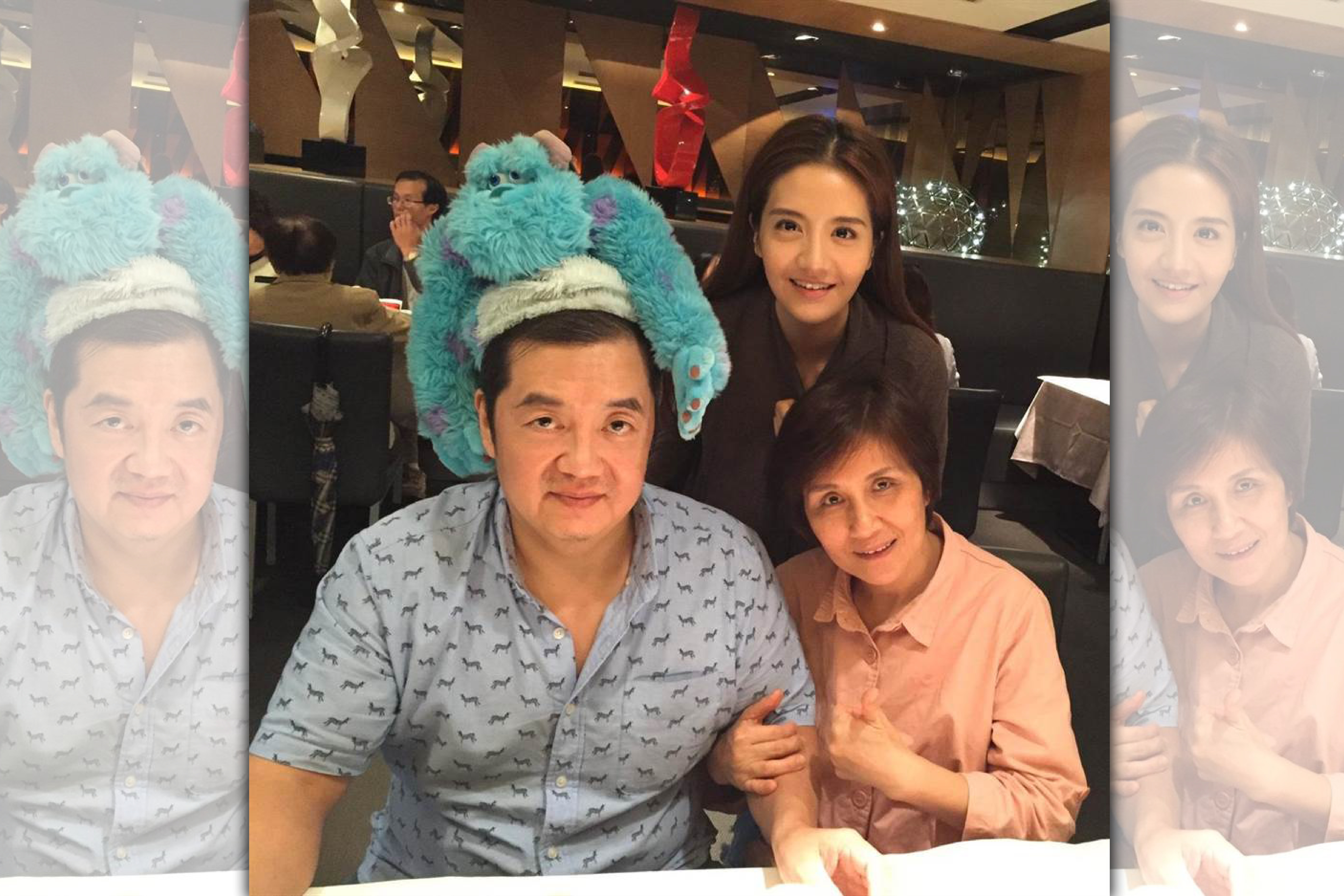 李宣榕父親上週三因為呼吸中止症凌晨送到醫院急救，昨天凌晨病逝。（寶麗來提供）