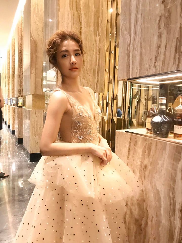 李宣榕入圍第24屆亞洲電視大獎最佳女配角,11日到菲律賓出席典禮,活動一結束便緊急回台,沒想到錯過最後一面。(翻攝自李宣榕臉書)
