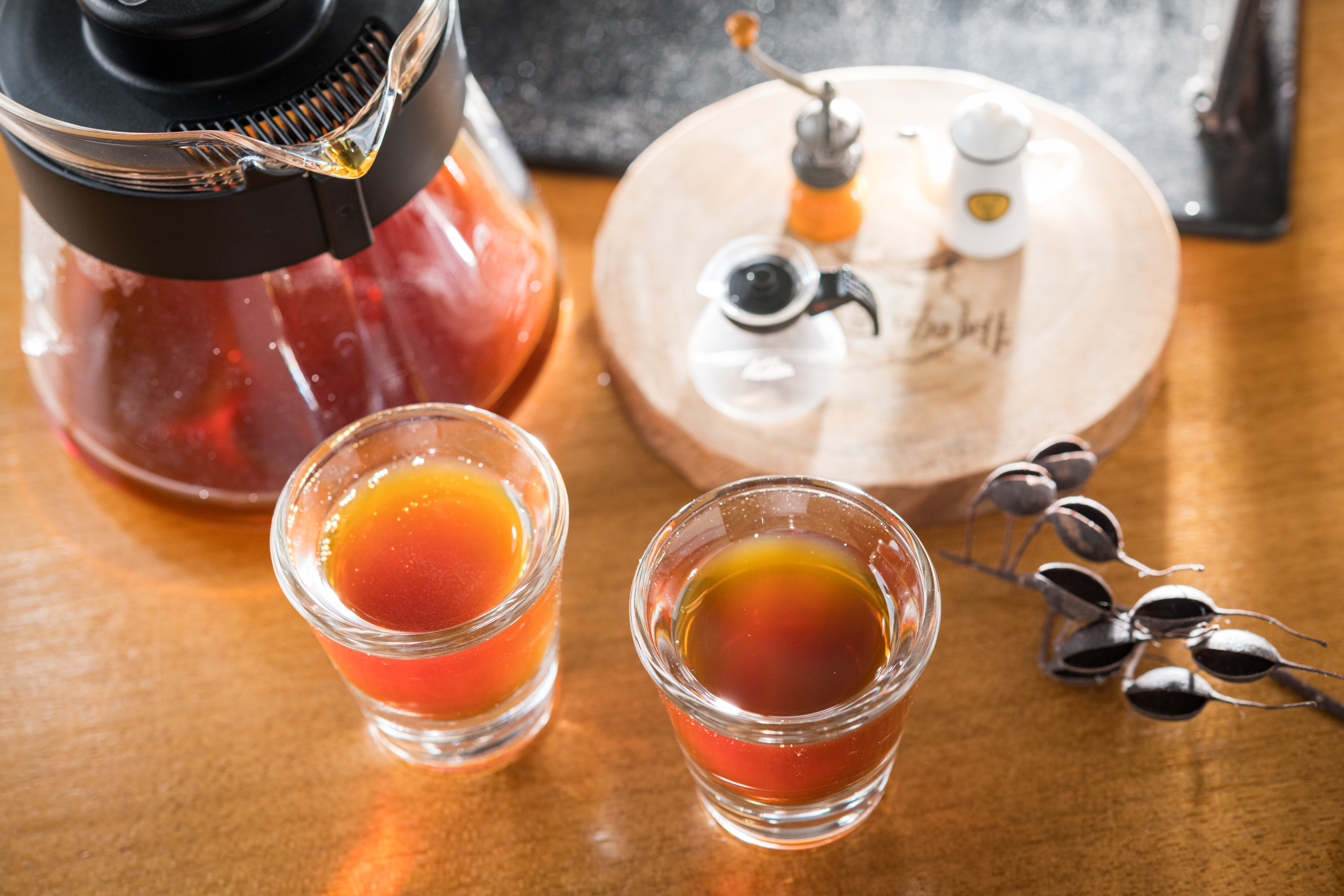 採訪這次，我試了5種咖啡，實在迷人。