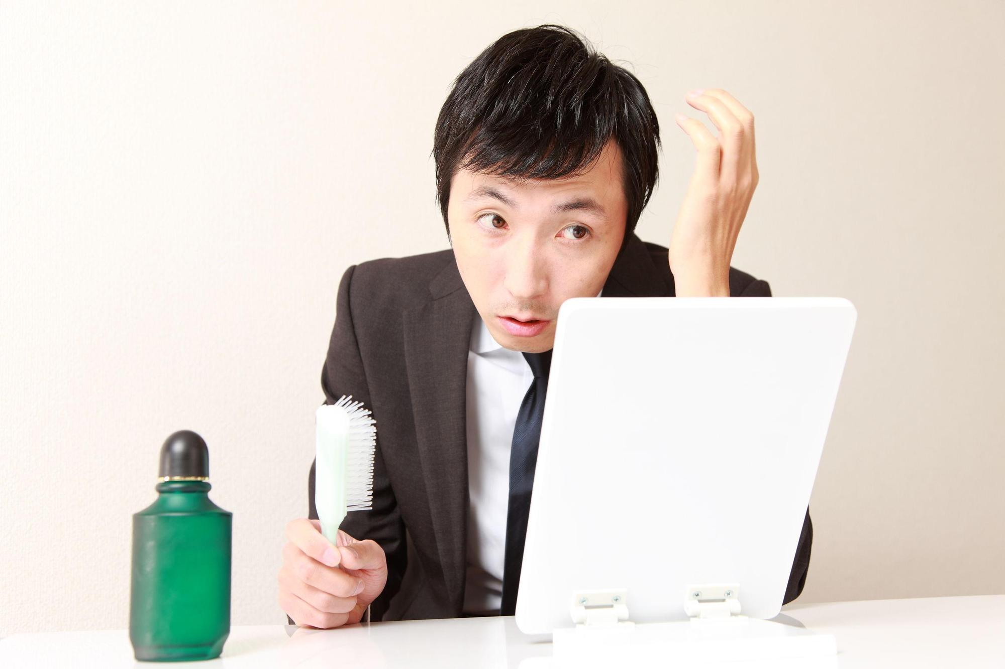 雄性禿需及早諮詢專業,民眾若擔心可先進行自我檢測。