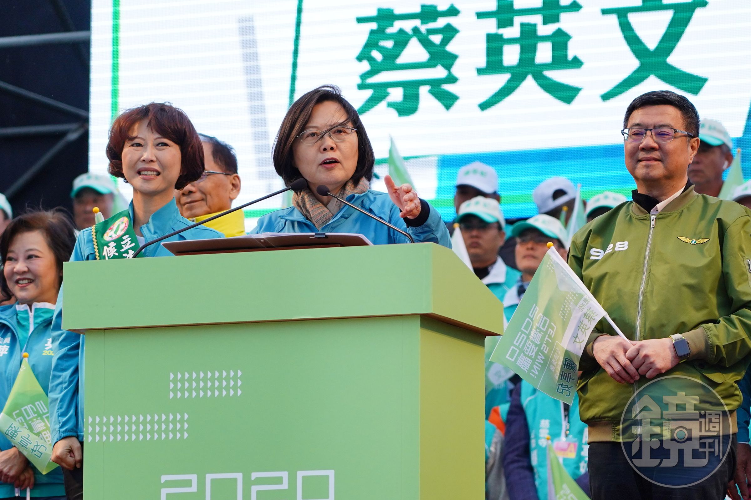 總統蔡英文於2020總統大選中拿下817萬票贏得連任，近日接受BBC專訪。