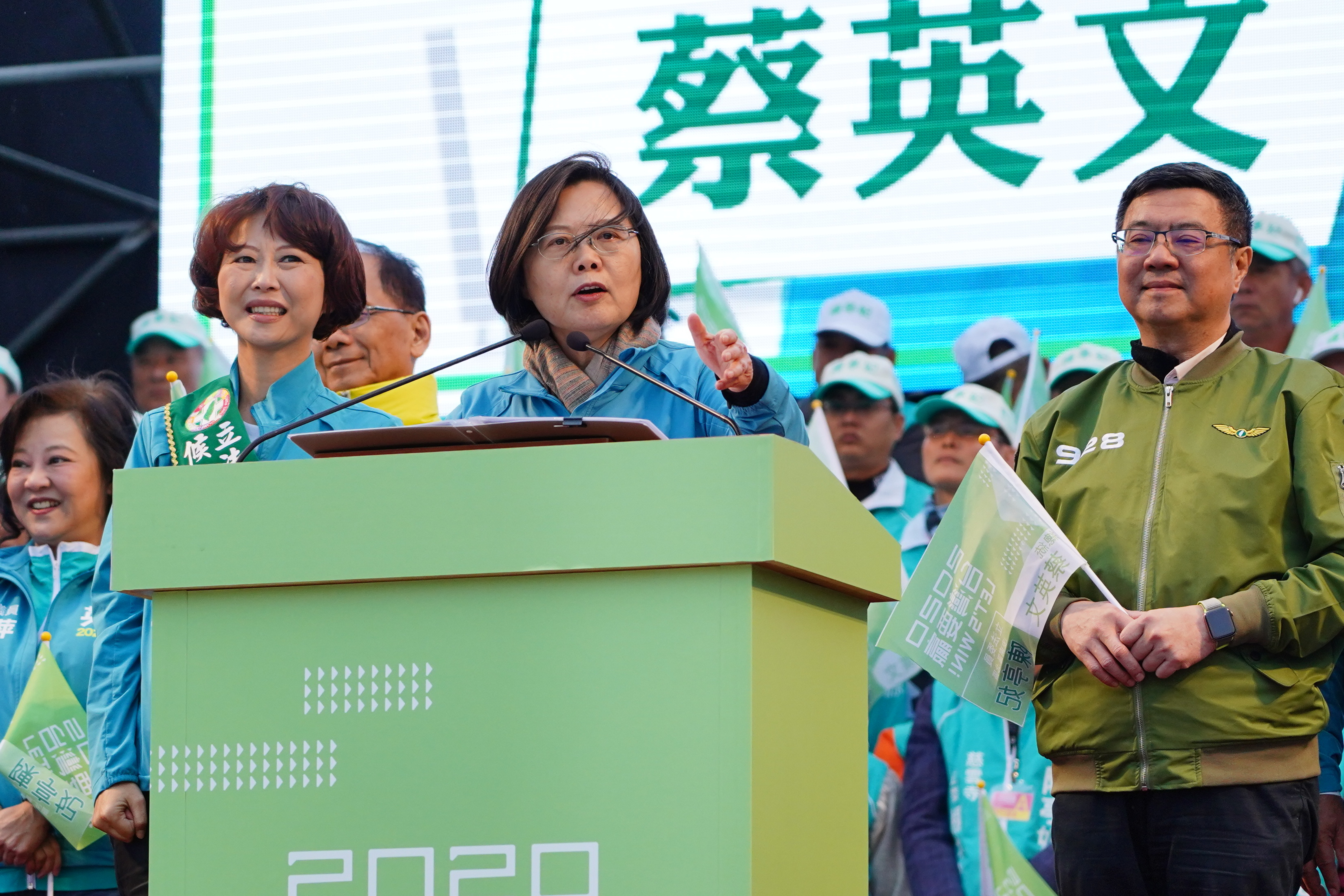 總統蔡英文於2020總統大選中拿下817萬票贏得連任，近日接受BBC專訪。