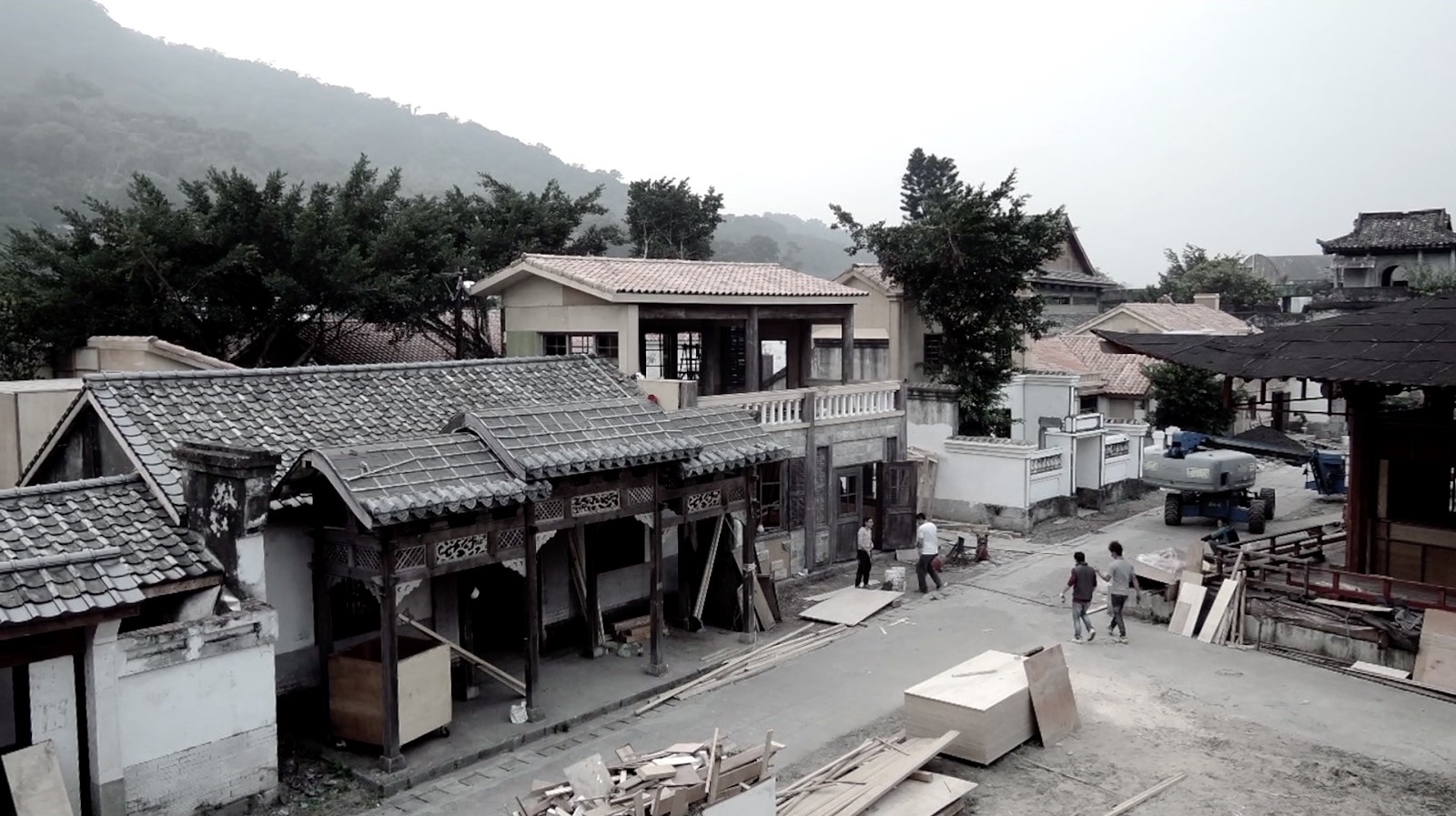 中影文化城現在雖然沒有遊樂功能,但拍片業務仍然繼續。(中影八德提供)