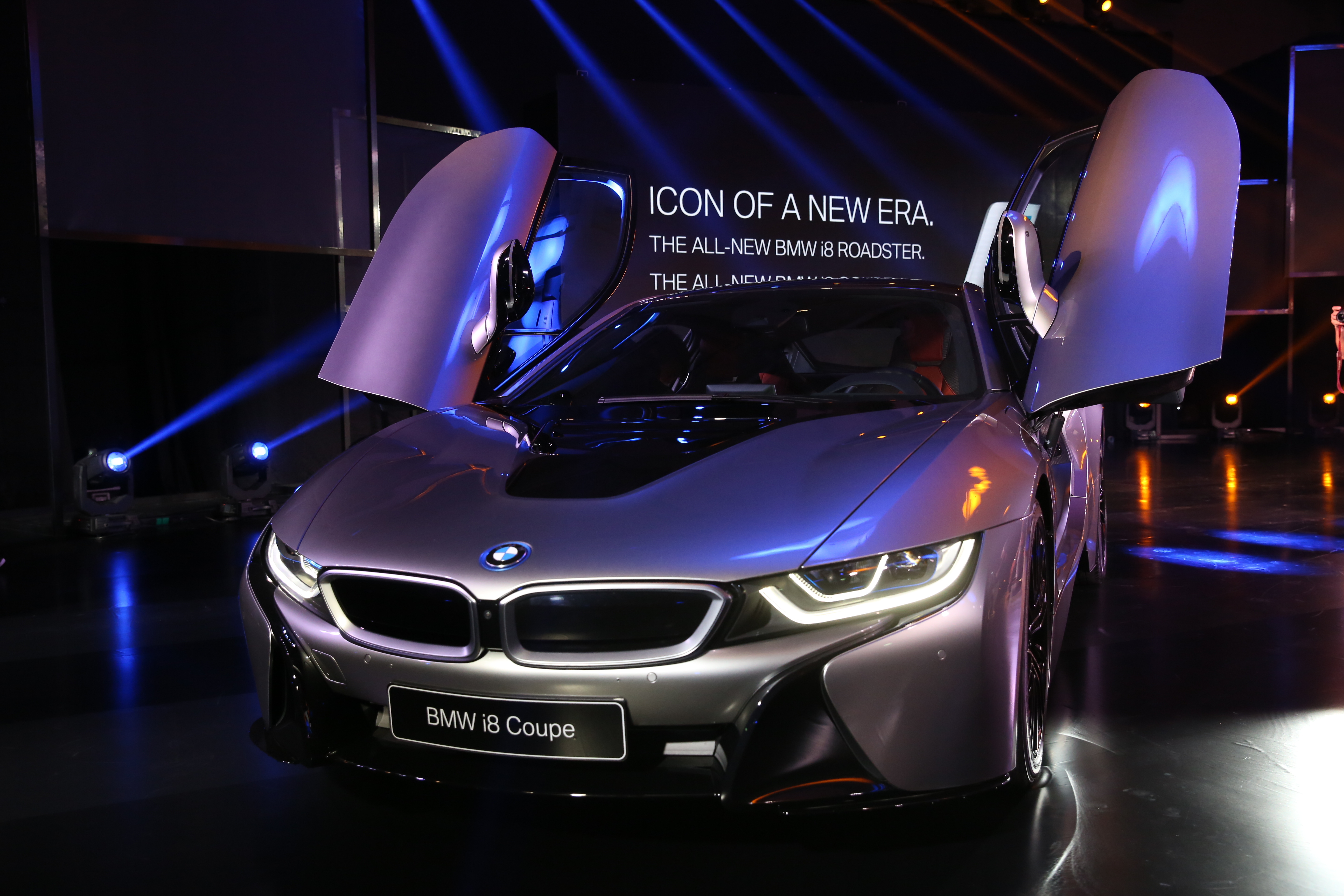 BMW旗下的電動車i8，使用艾姆勒生產的晶片散熱模組。（攝影／吳貞慧）