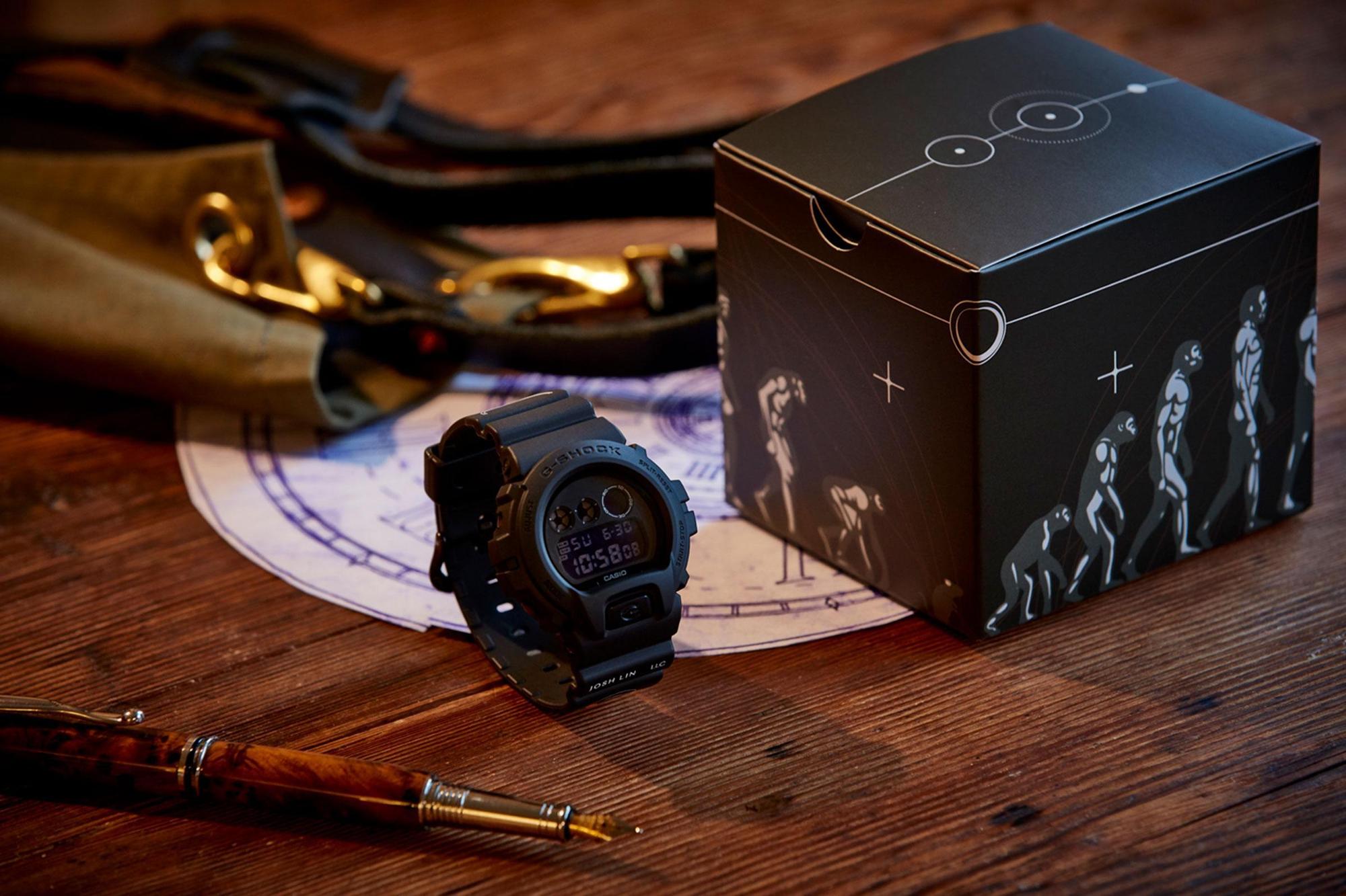 G-SHOCK 鼠年限定錶款DW-6900BBTNY,定價NT$4,500。