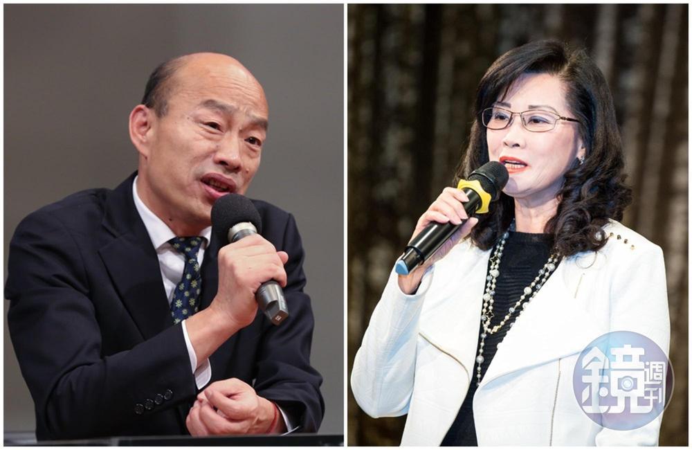 國民黨籍台北市議員秦慧珠在臉書發文,給高雄市長韓國瑜7個建議,包含準時上班、戒酒。