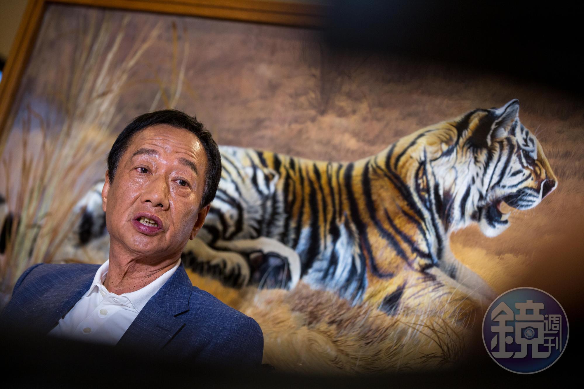 生肖屬虎的鴻海創辦人郭台銘,2019年果真犯太歲、流年不順。
