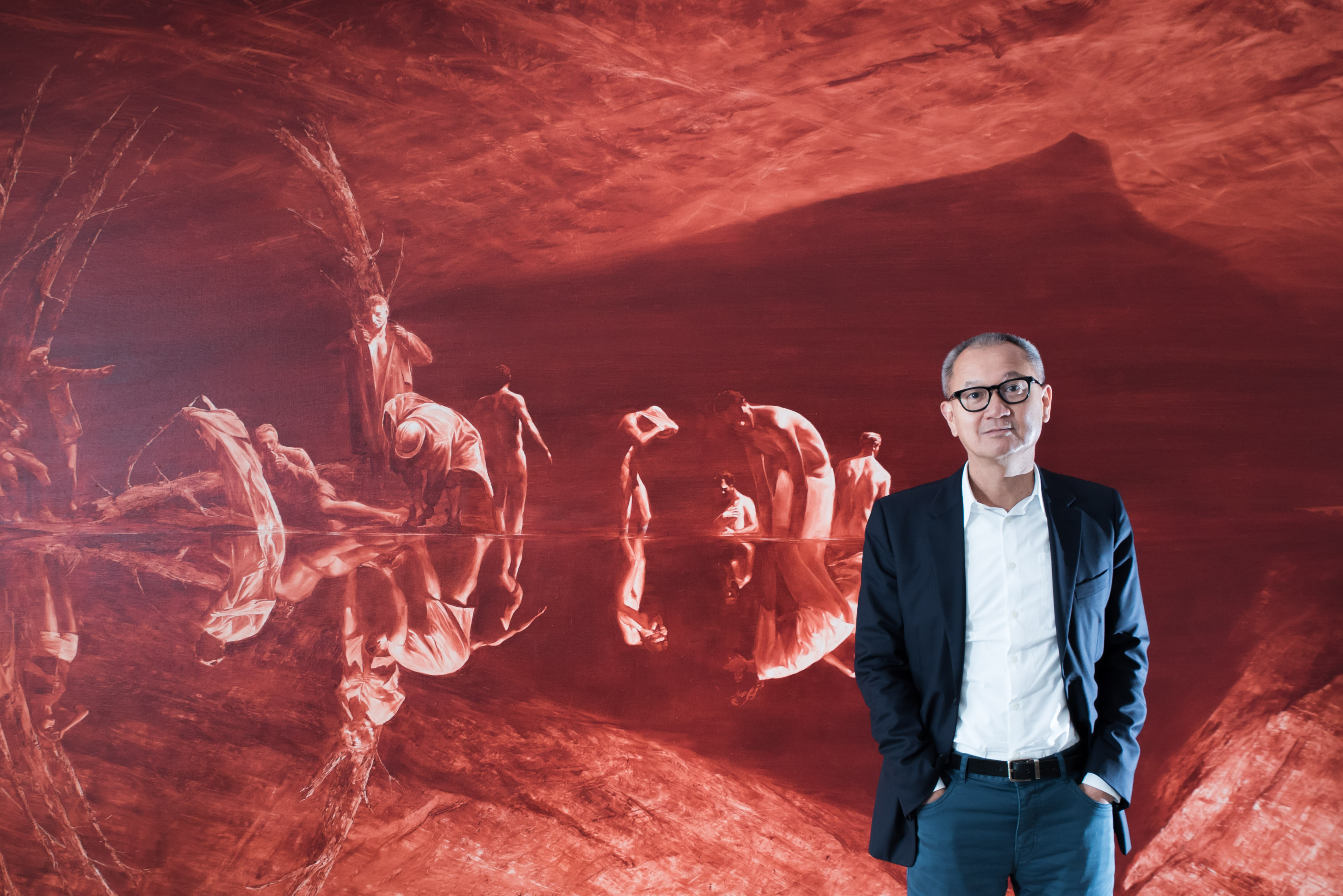 陳泰銘是國內知名的藝術收藏家，曾購藏名畫家常玉名作《五裸女》，賣出後大賺4億元。（國巨提供）