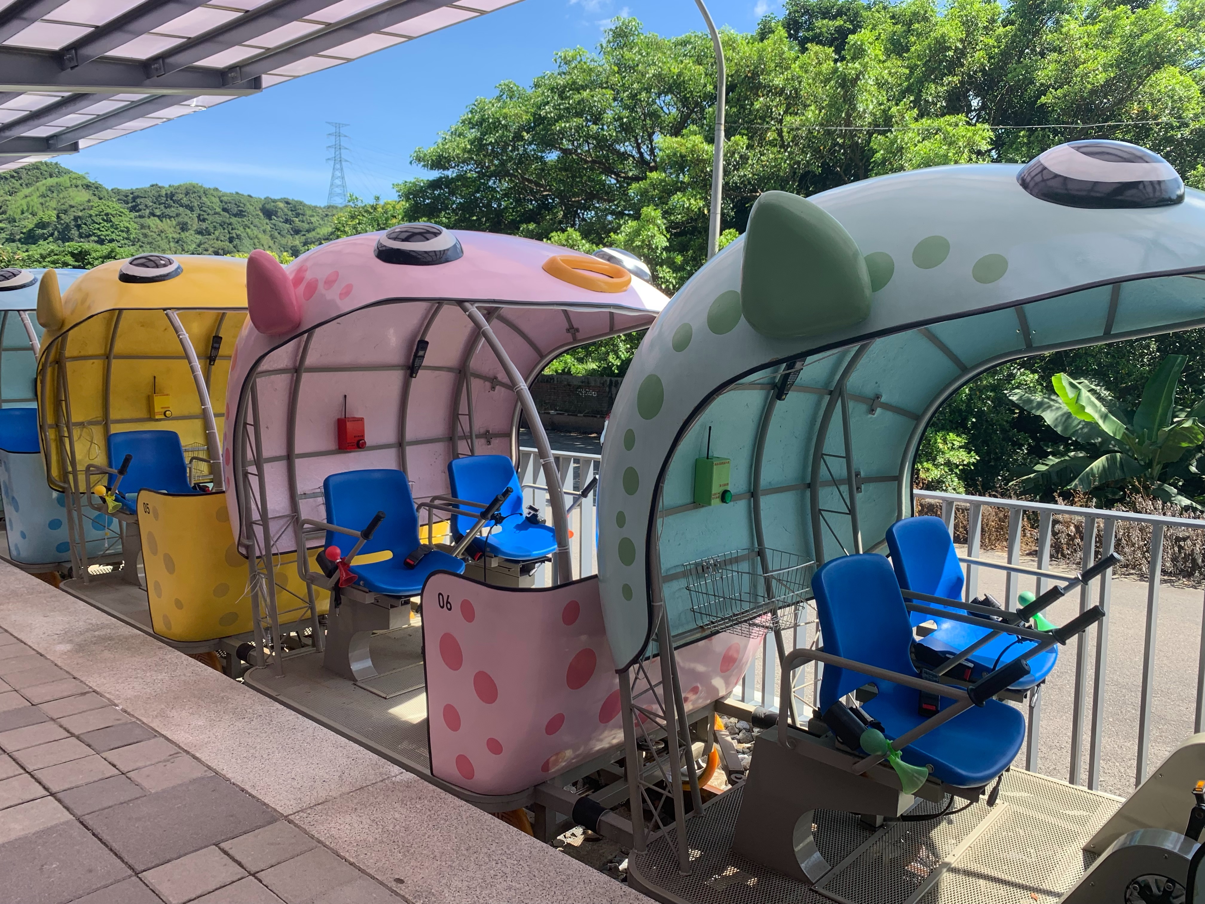 深澳鐵道自行車。（讀者提供）