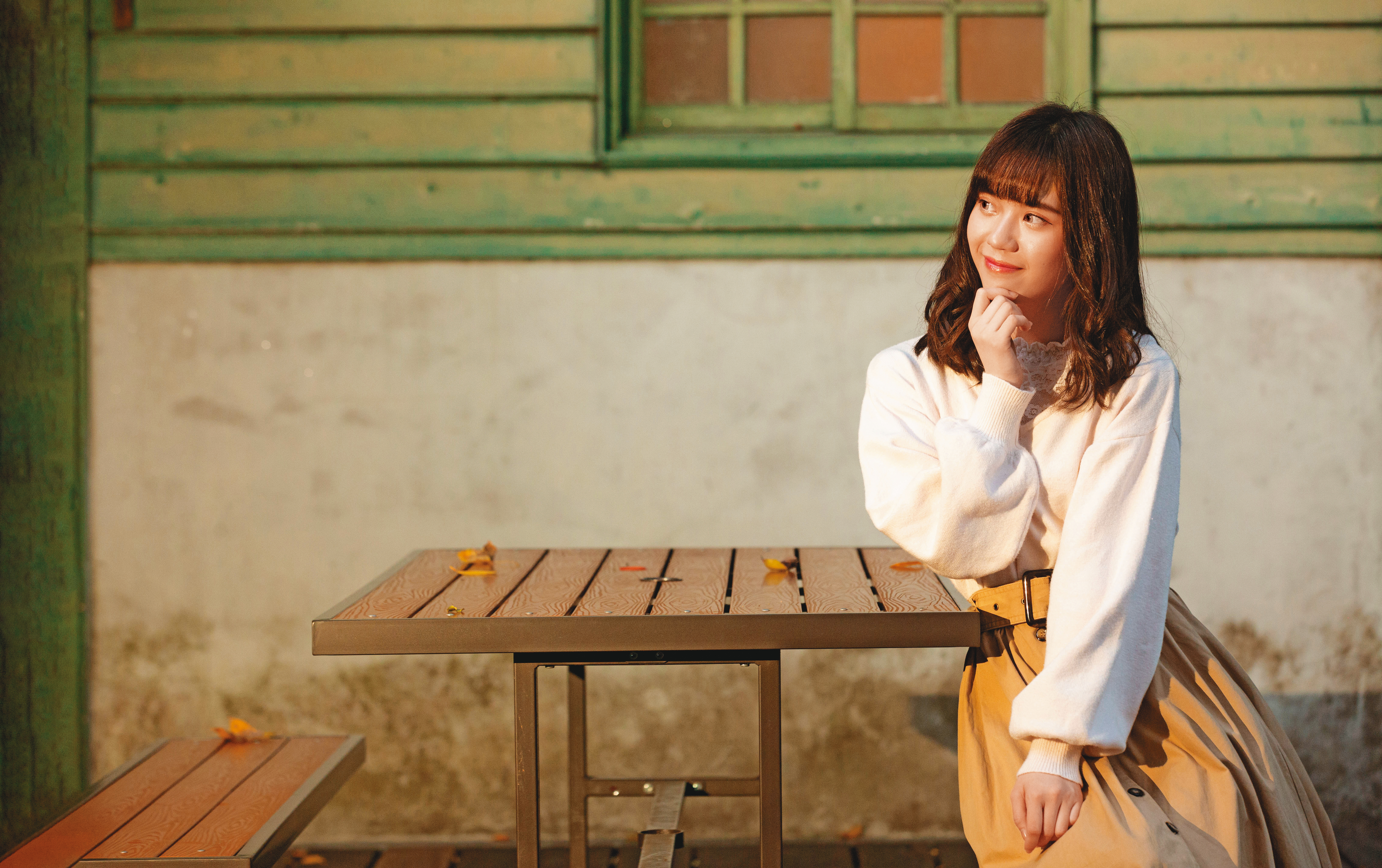 邱品涵目前還是大二學生，學業與工作都要兼顧，是對自己負責的決定。