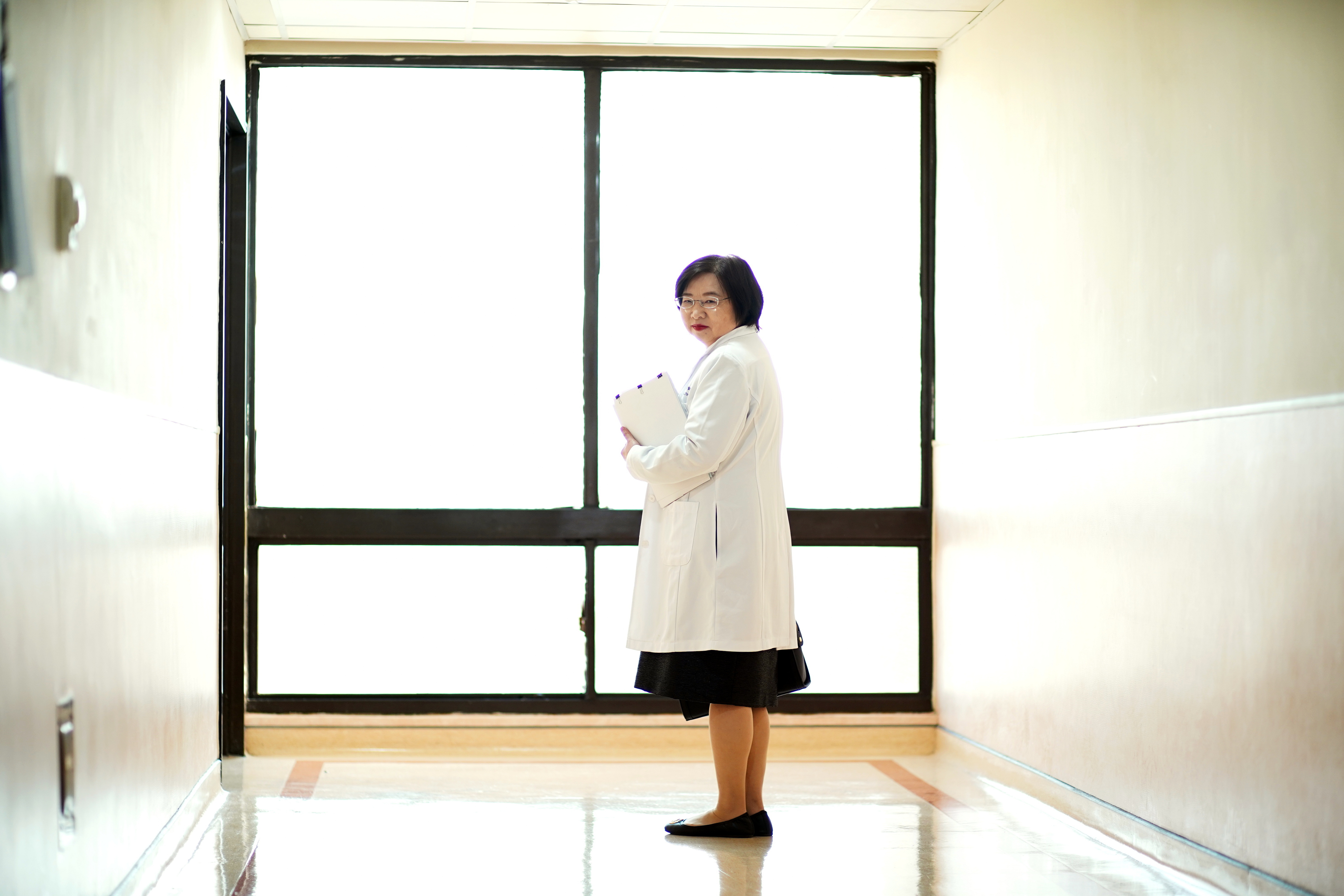 尹莘玲說，自己受到德蕾莎修女的影響很大。