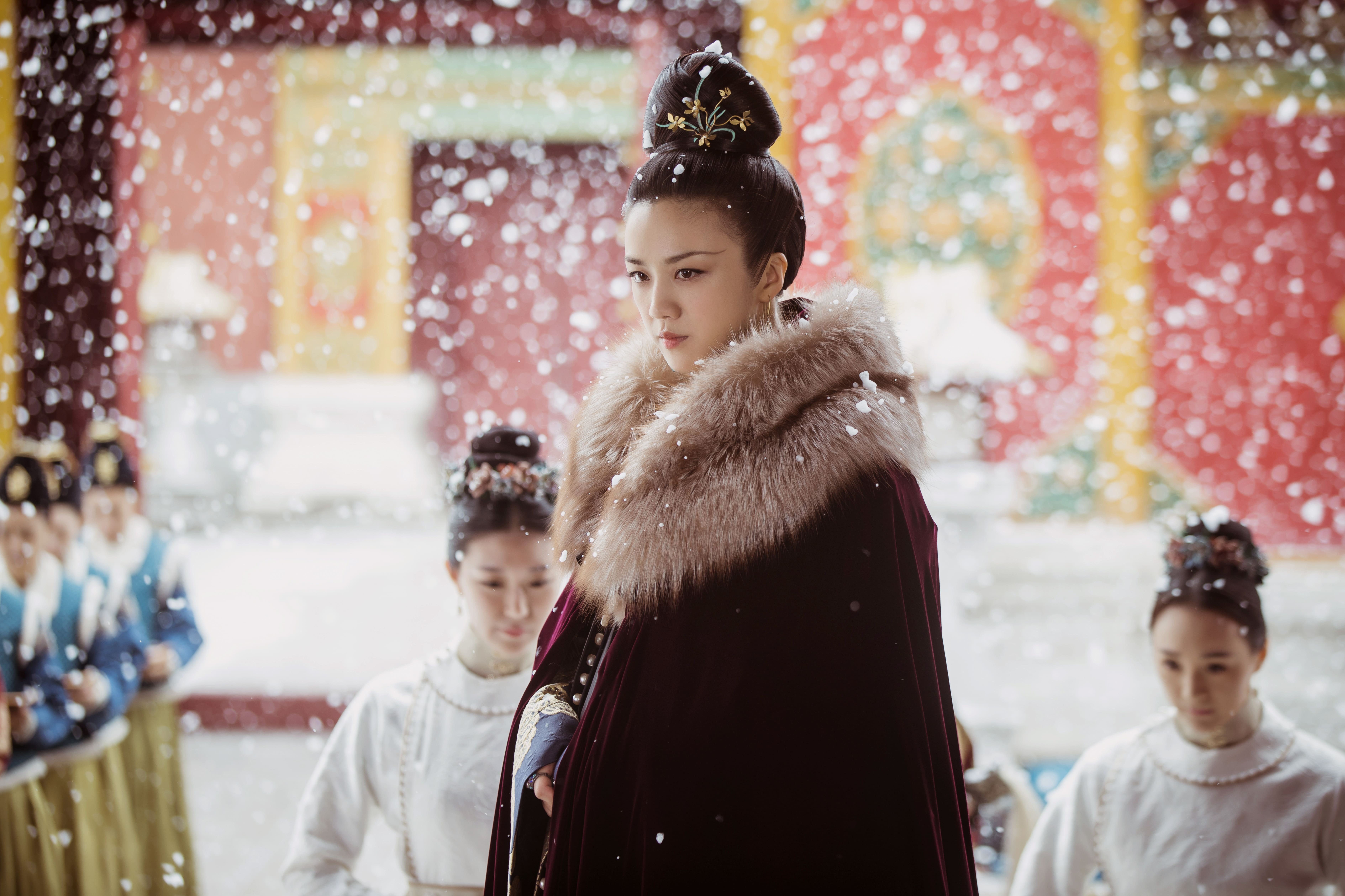 湯唯演出宮廷劇，下足功夫。（TVBS提供）