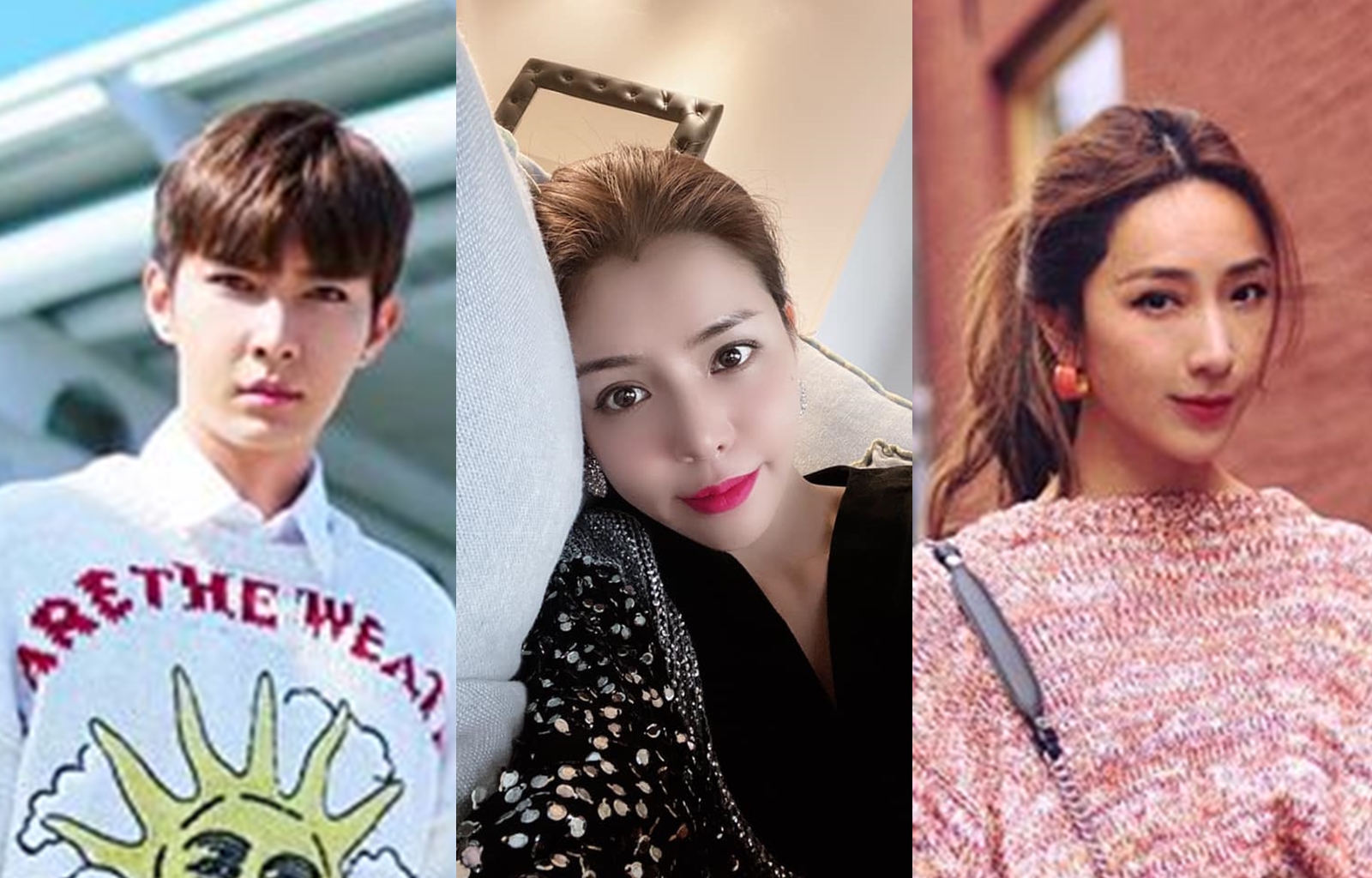 除了By2之外，不認整形的有炎亞綸、李毓芬及隋棠，炎亞綸與李毓芬還曾是銀幕CP。（翻攝自臉書）