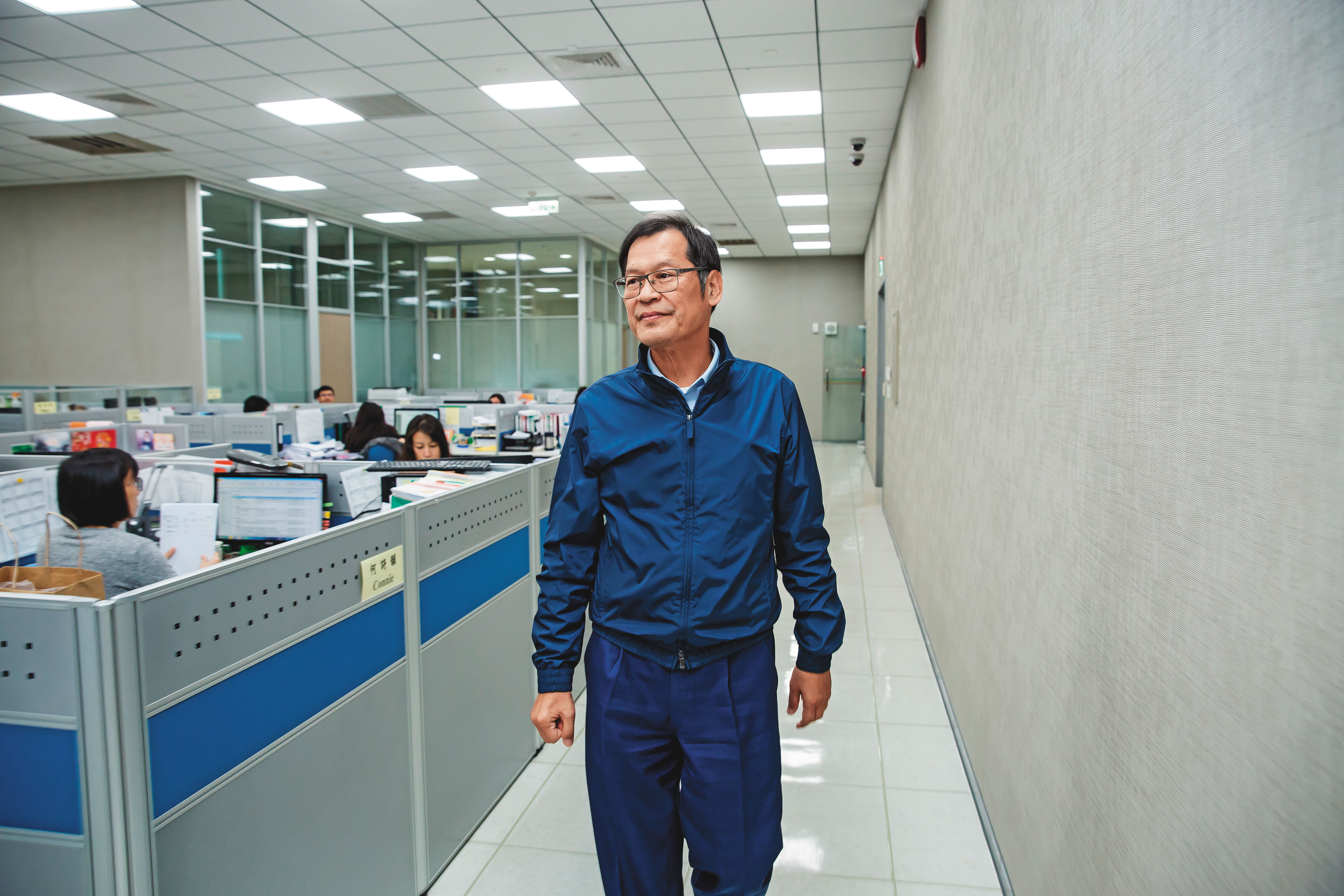 許崑泰去年運勢一路旺，群光集團獲利創新高，也如願拿下台北雙子星大樓標案。