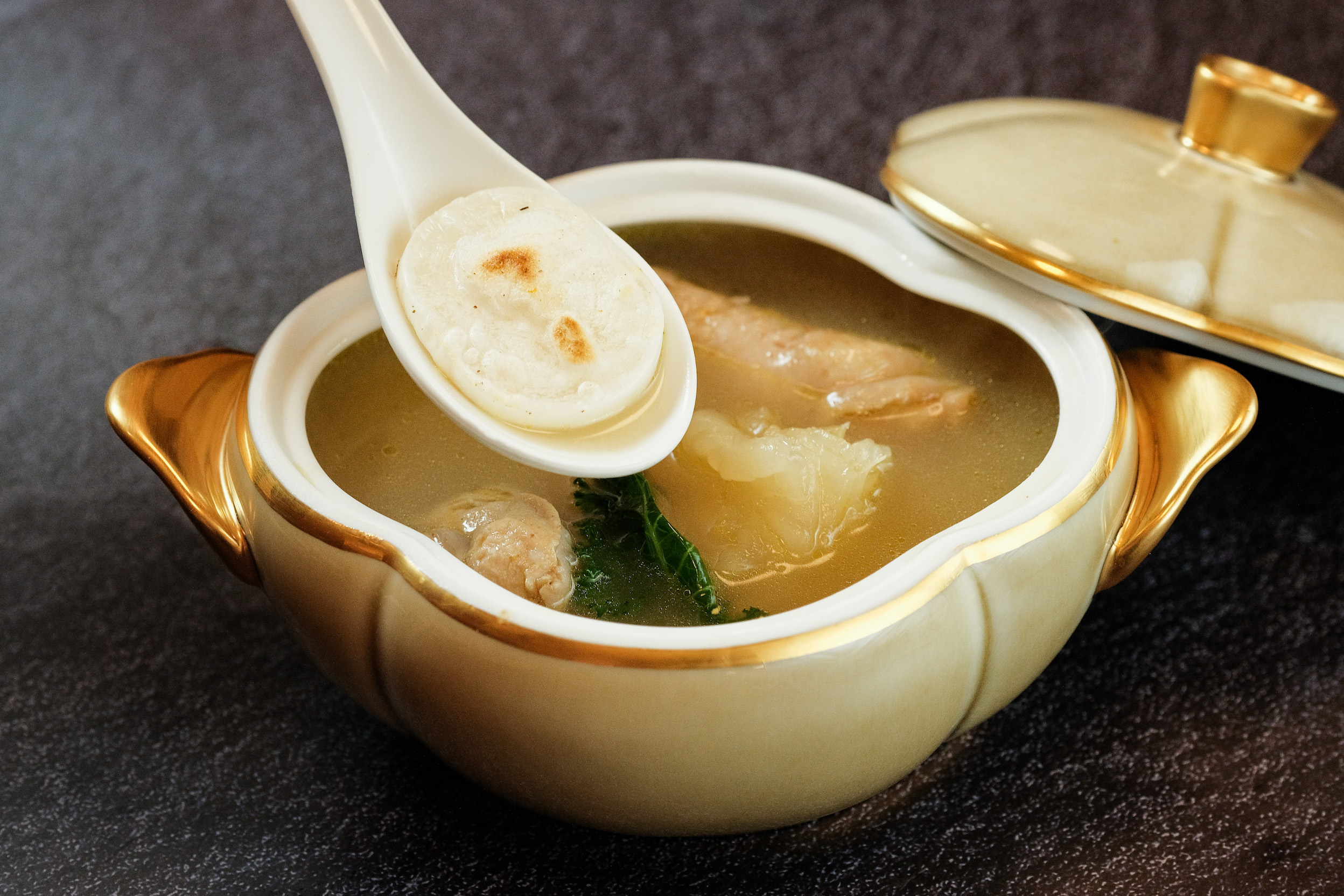 花膠雞湯年糕