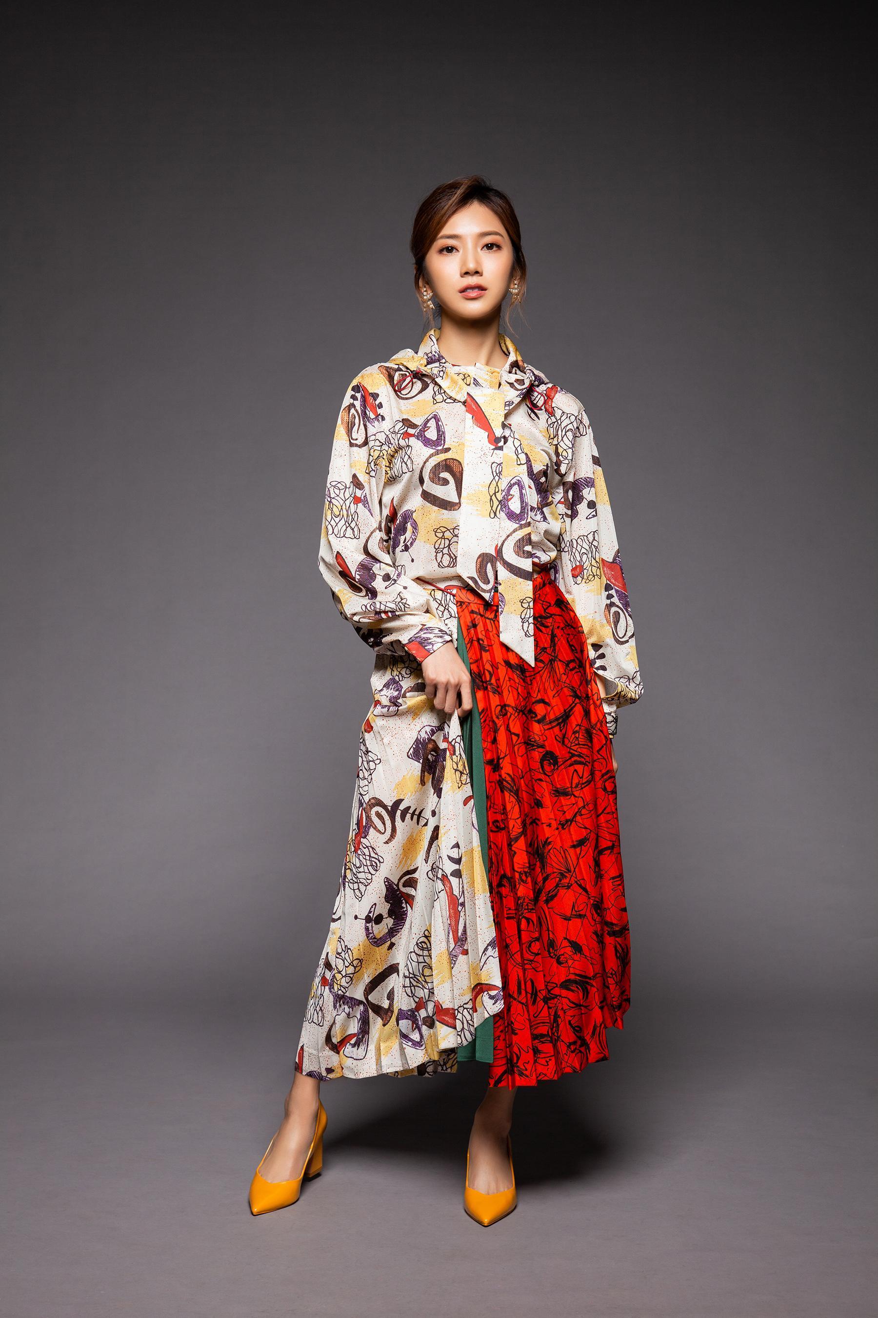豆花妹蔡黃汝宣告加入新東家,成為曾沛慈的師妹。(繁星浩月提供)