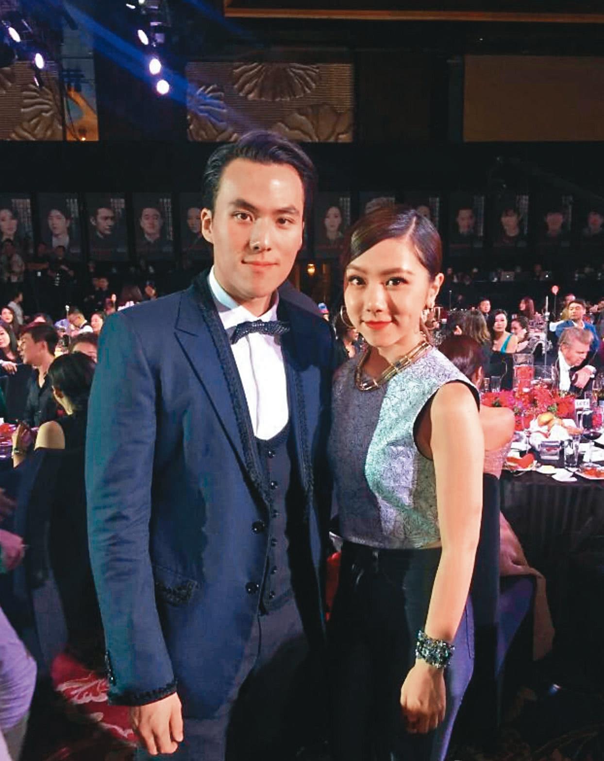 賭王何鴻燊三房之子何猷啟（左）婚前感情精彩，曾傳出他與鄧紫棋（右）交往。（翻攝自何猶啟微博）