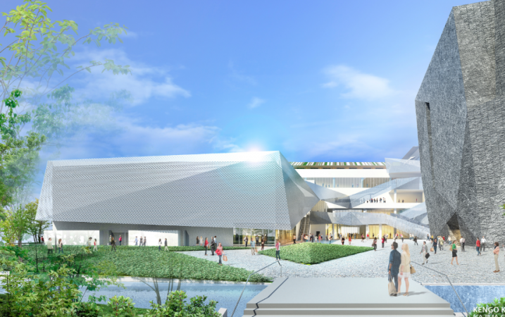 預計於7月開幕的所澤SAKURA TOWN,體現角川歷彥致力推動的「IP戶外化」。(翻攝自所澤SAKURA TOWN官網)