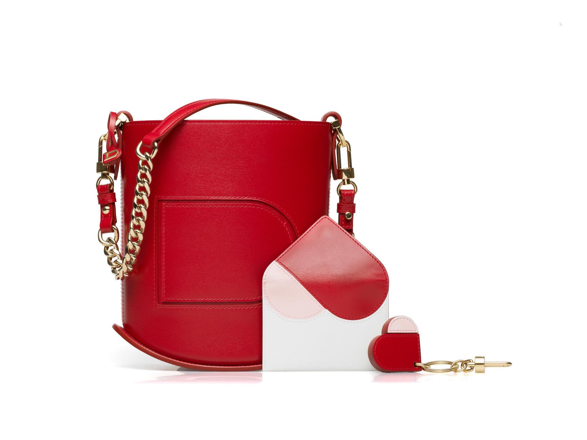 Valentines Day限定系列以紅色、白色、粉紅色等三色為主。(美之心提供)