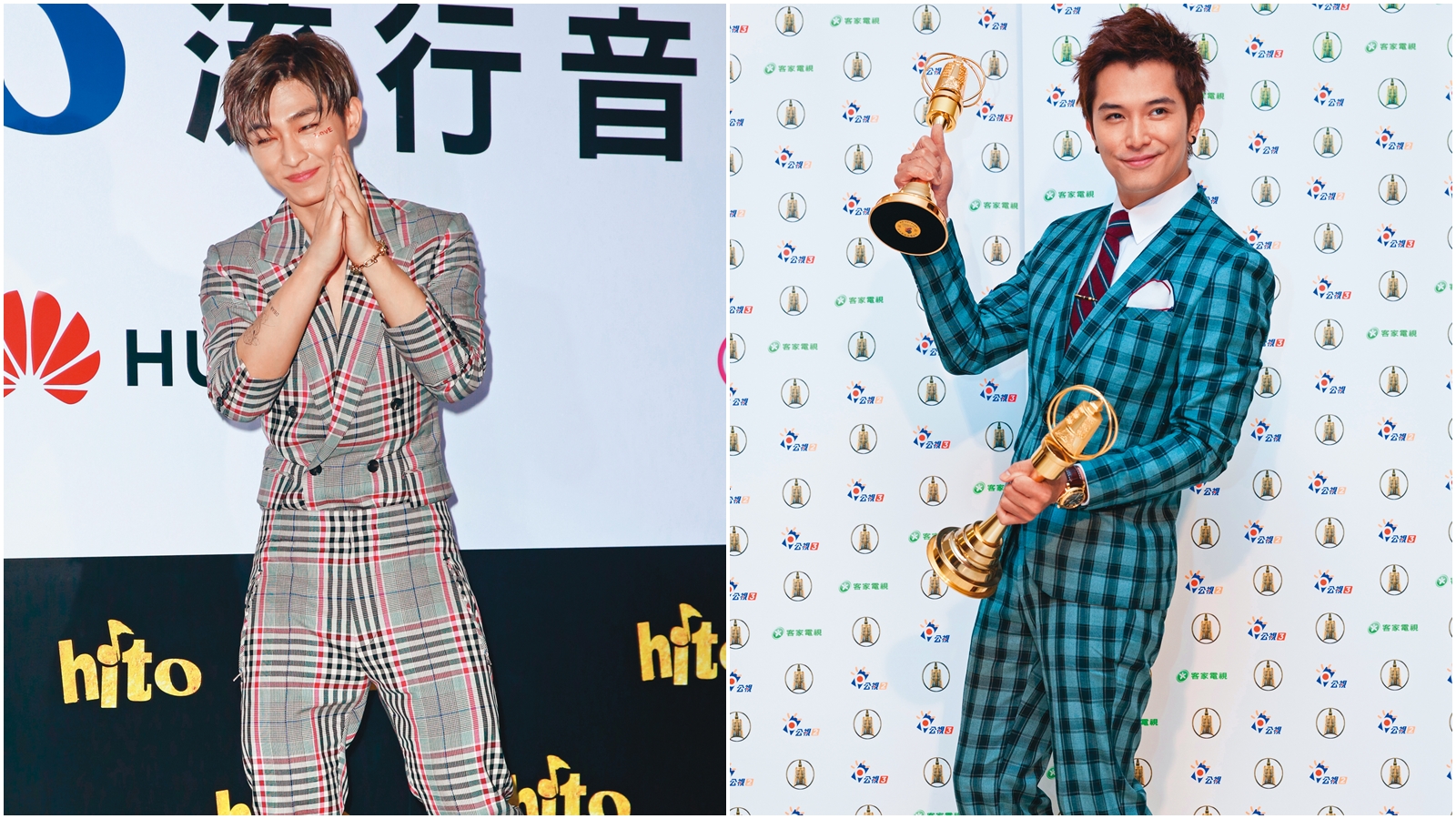 邱澤(右圖)演技精湛、備受日本導演喜愛,卻放鴿子得罪劇組,《路~台灣EXPRESS~》因而改由炎亞綸(左圖)接演。