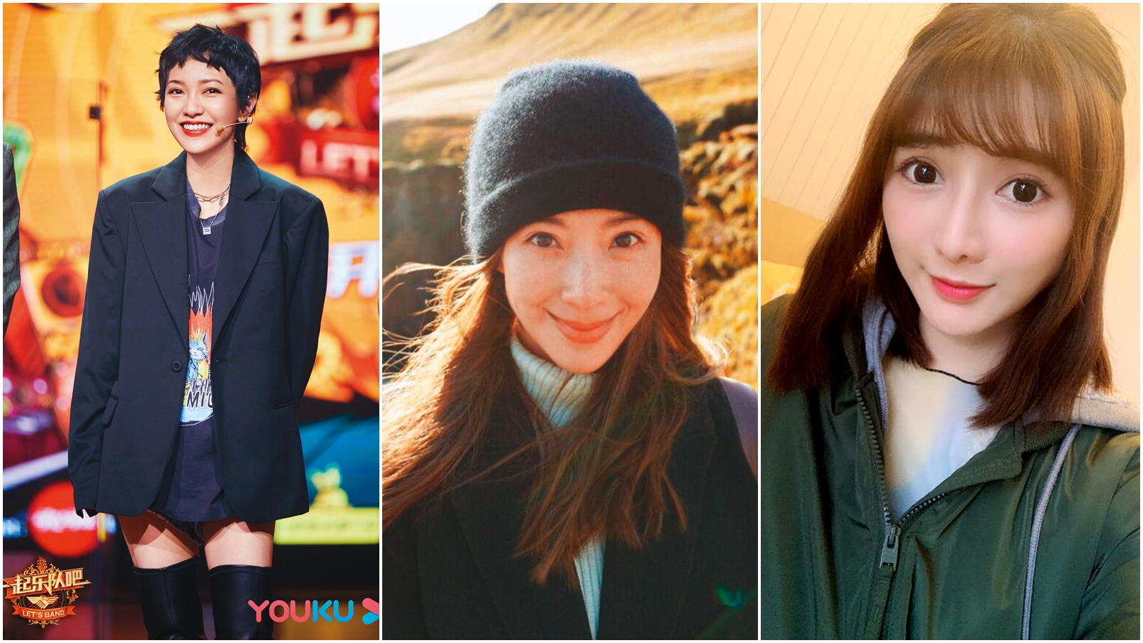 不只邱澤，演藝圈這種給人燃起希望卻又澆熄熱情的事情其實屢見不鮮。（合成圖，翻攝自郭采潔微博、隋棠臉書、阿澎臉書）