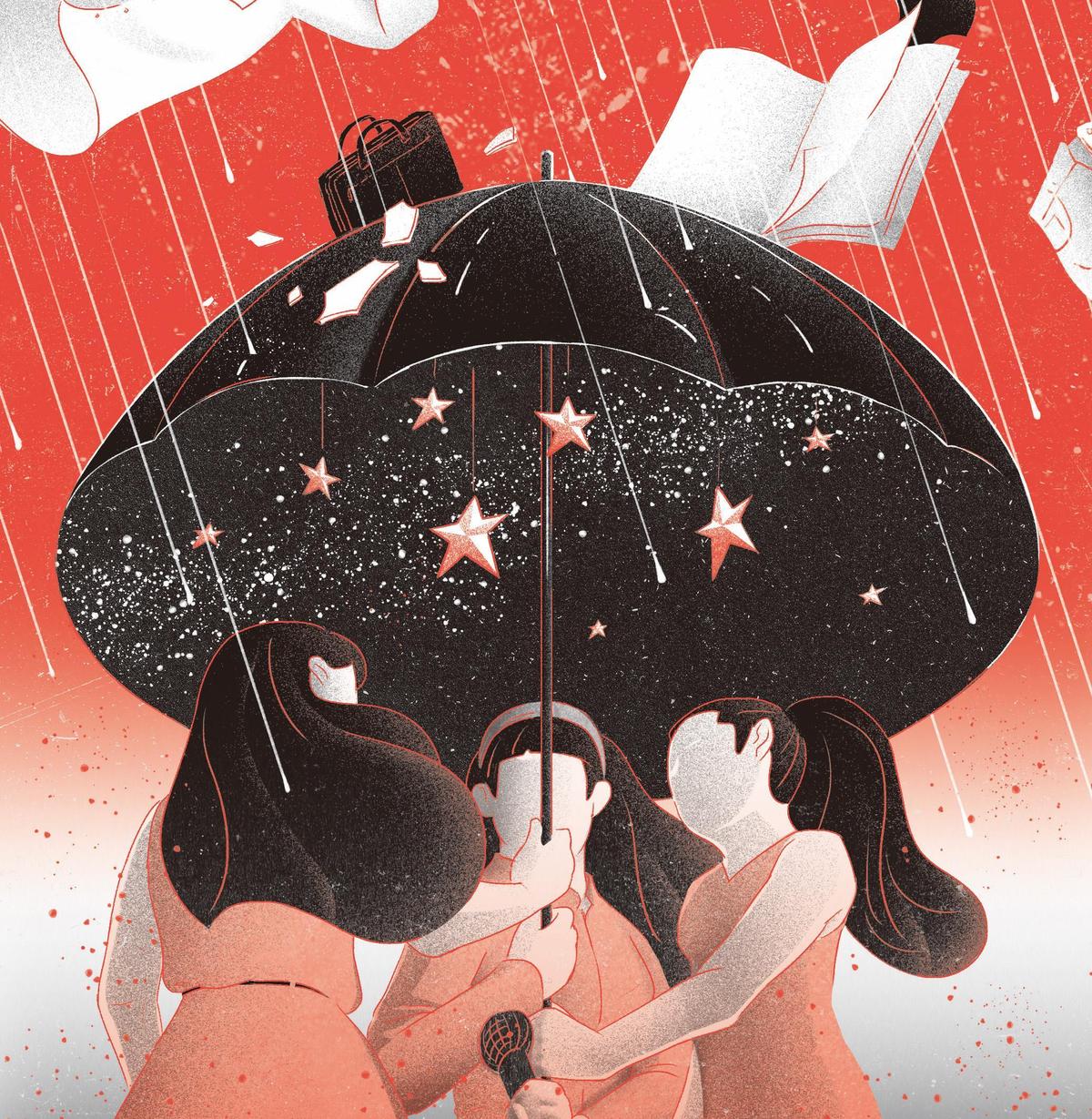 生活瑣事對女人來說就如同暴風雨,必須有足夠心力才能抵擋